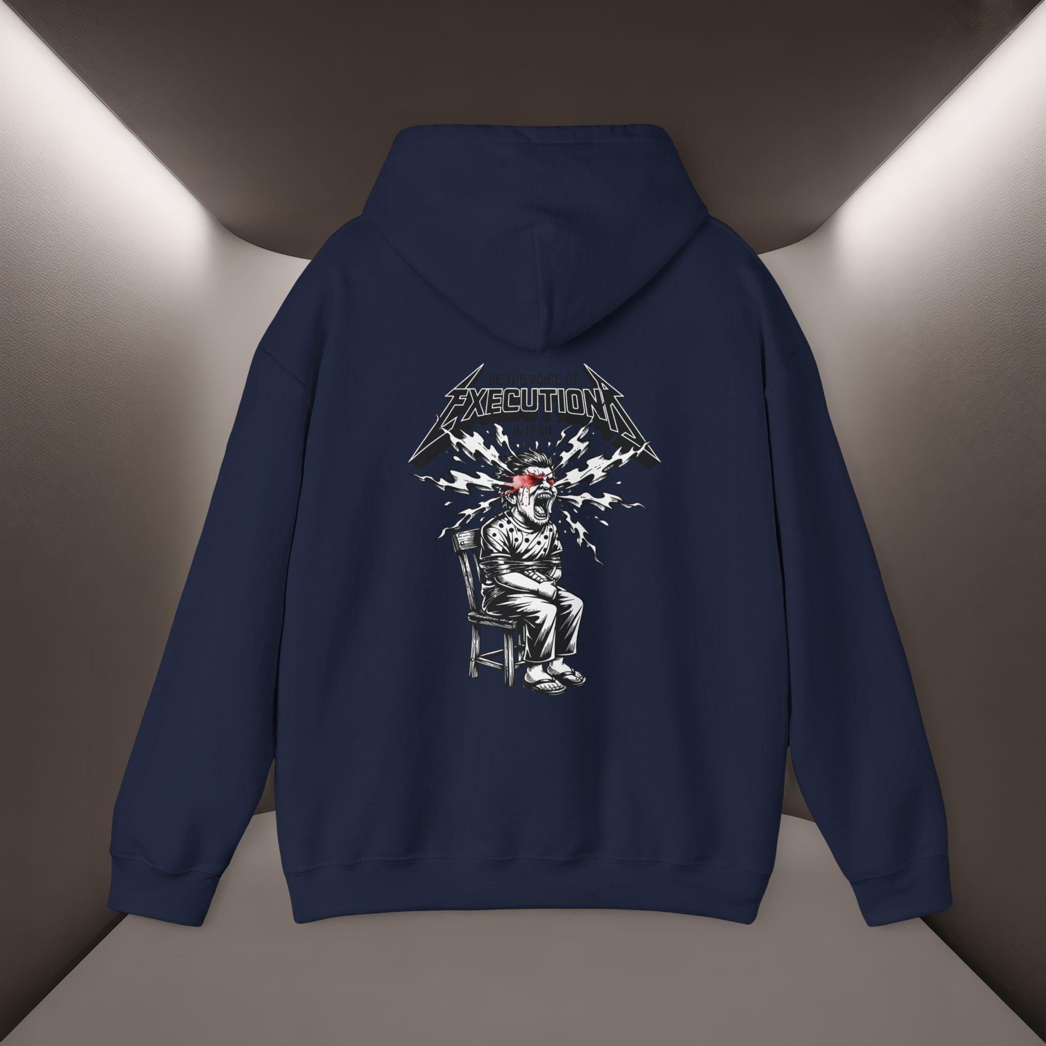 Be The Voice Of Execution In Iran Hoodie, 47 Years Hoodie - Peraian Vibey