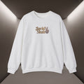 Javid Shah Peace Sign printed Sweatshirt — Vintage Script Logo Crewneck