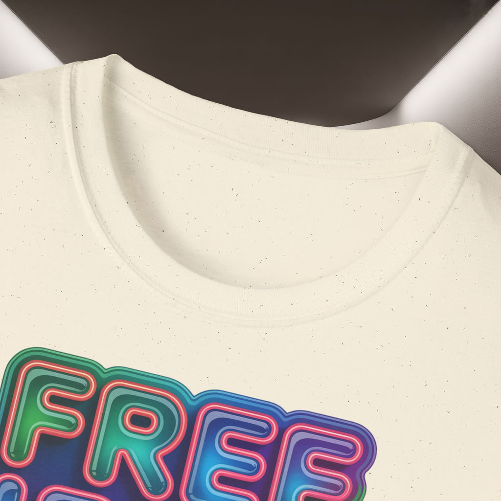Free Iran T-Shirt — Neon Style, Premium Quality