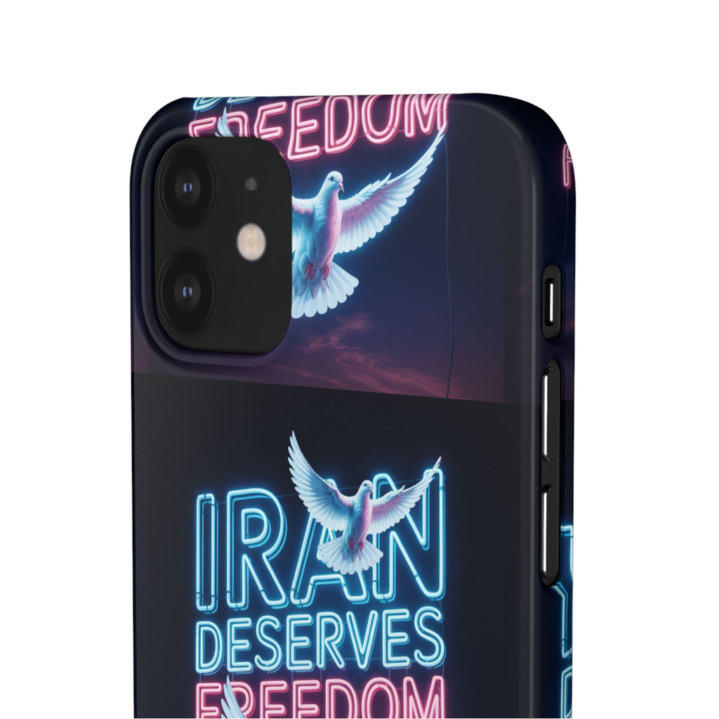 "Iran Deserves Freedom" Phone cases- For all models