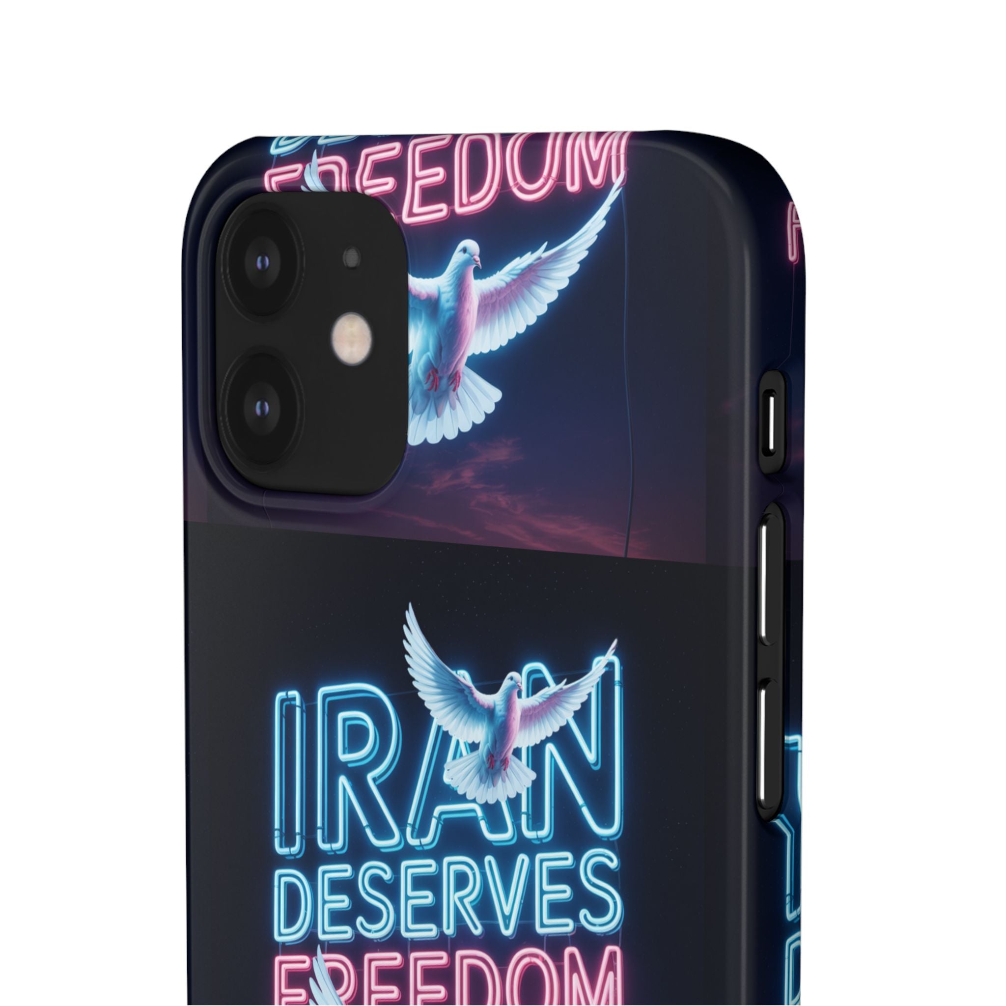 "Iran Deserves Freedom" Phone cases- For all models