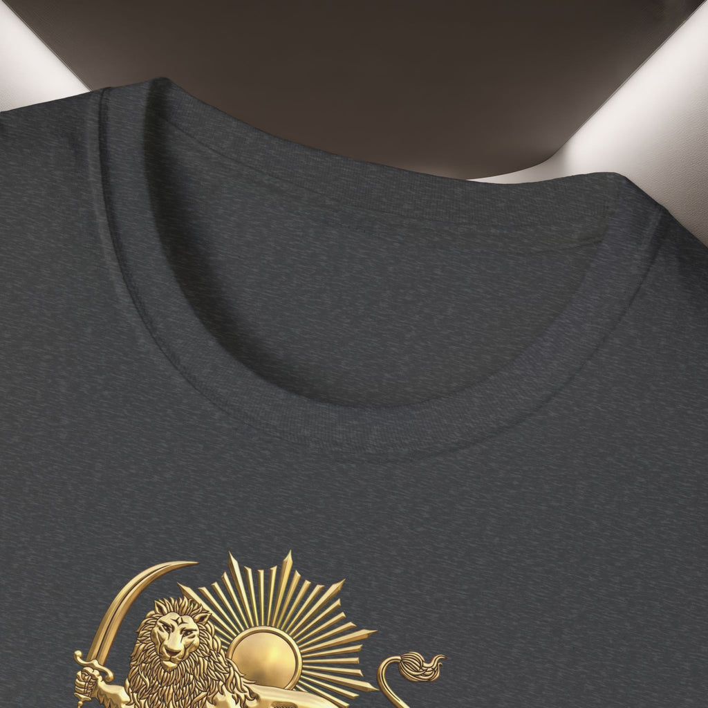 Persian Lion & The Sun Unisex T‑Shirt- Payande Iran, Javid Shah tshirt