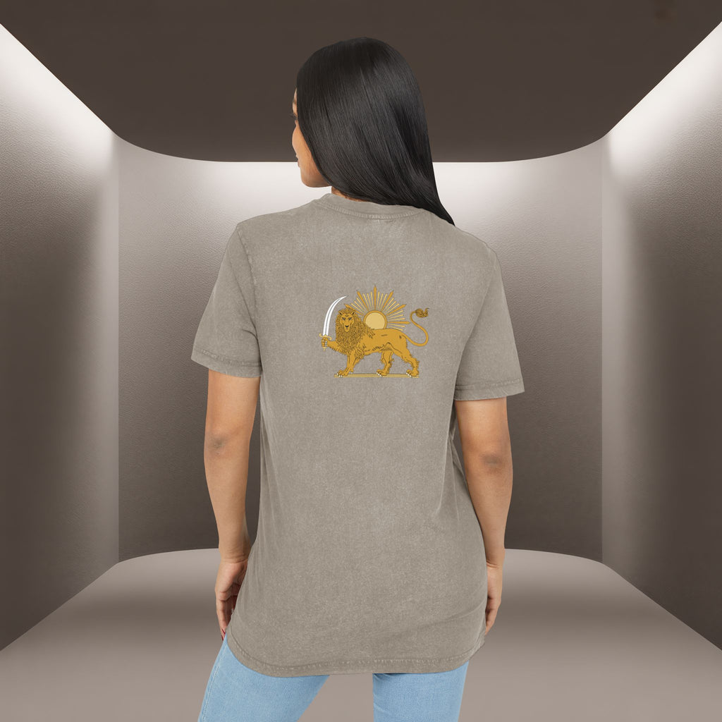 Prince of Persia Tshirt — Pahlavi Acid Wash Tshirt - Persian Vibey