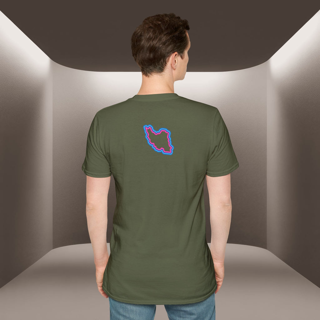 Free Iran T-Shirt — Neon Style, Premium Quality