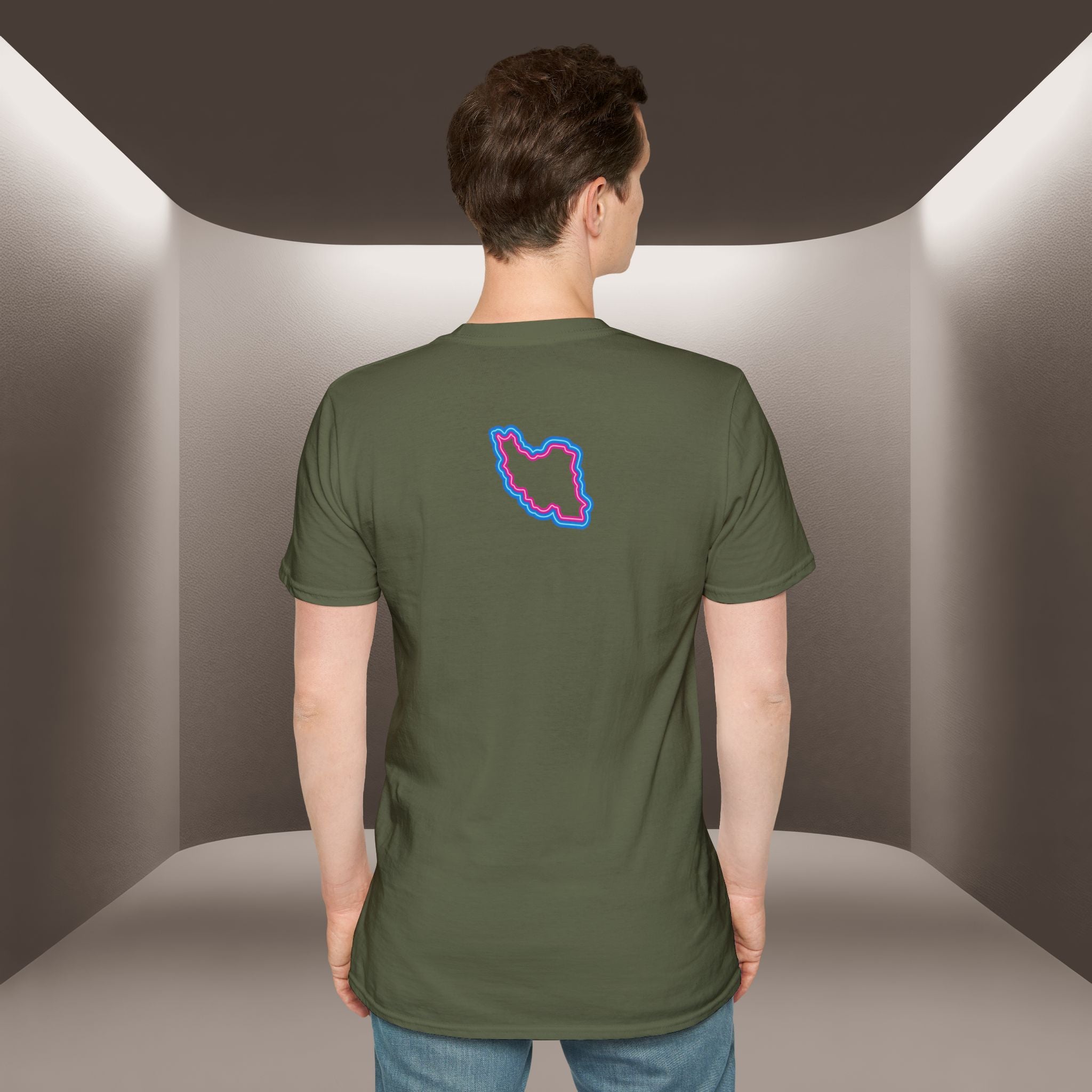 Free Iran T-Shirt — Neon Style, Premium Quality