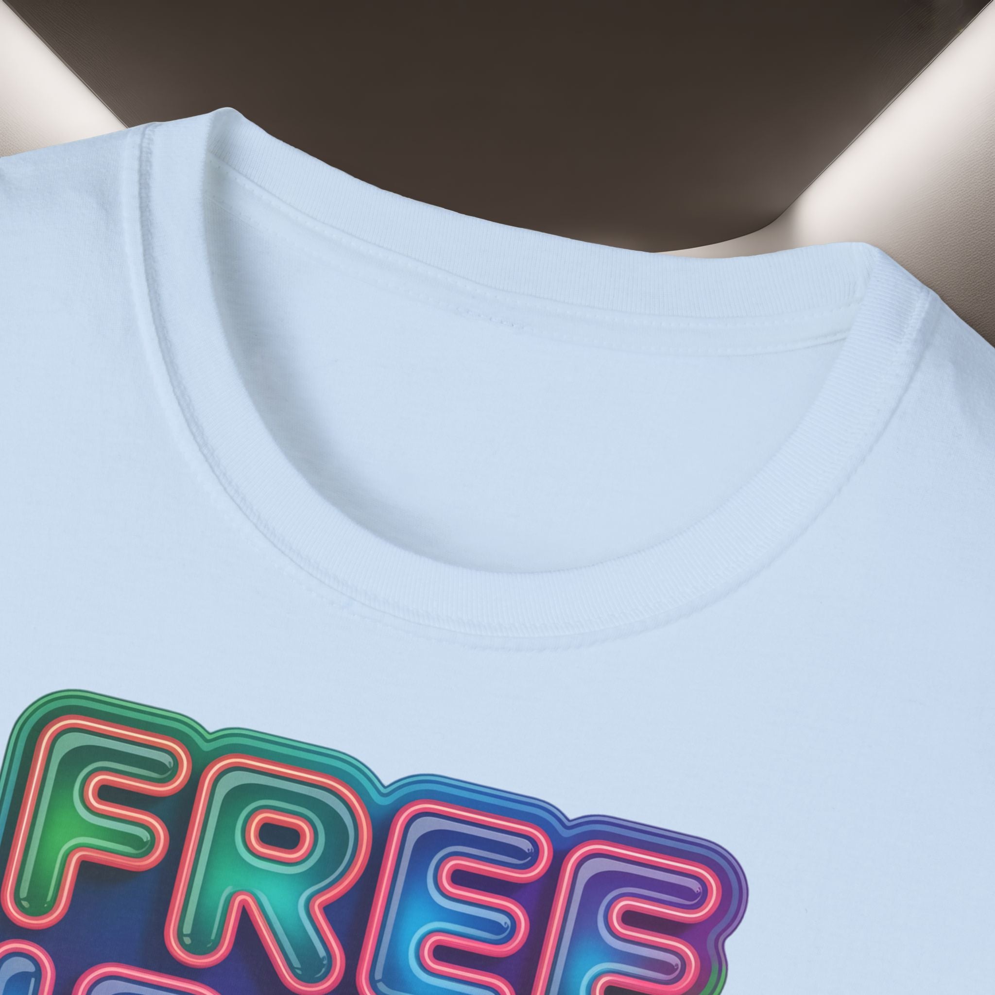 Free Iran T-Shirt — Neon Style, Premium Quality