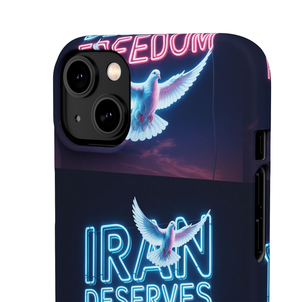 "Iran Deserves Freedom" Phone cases- For all models