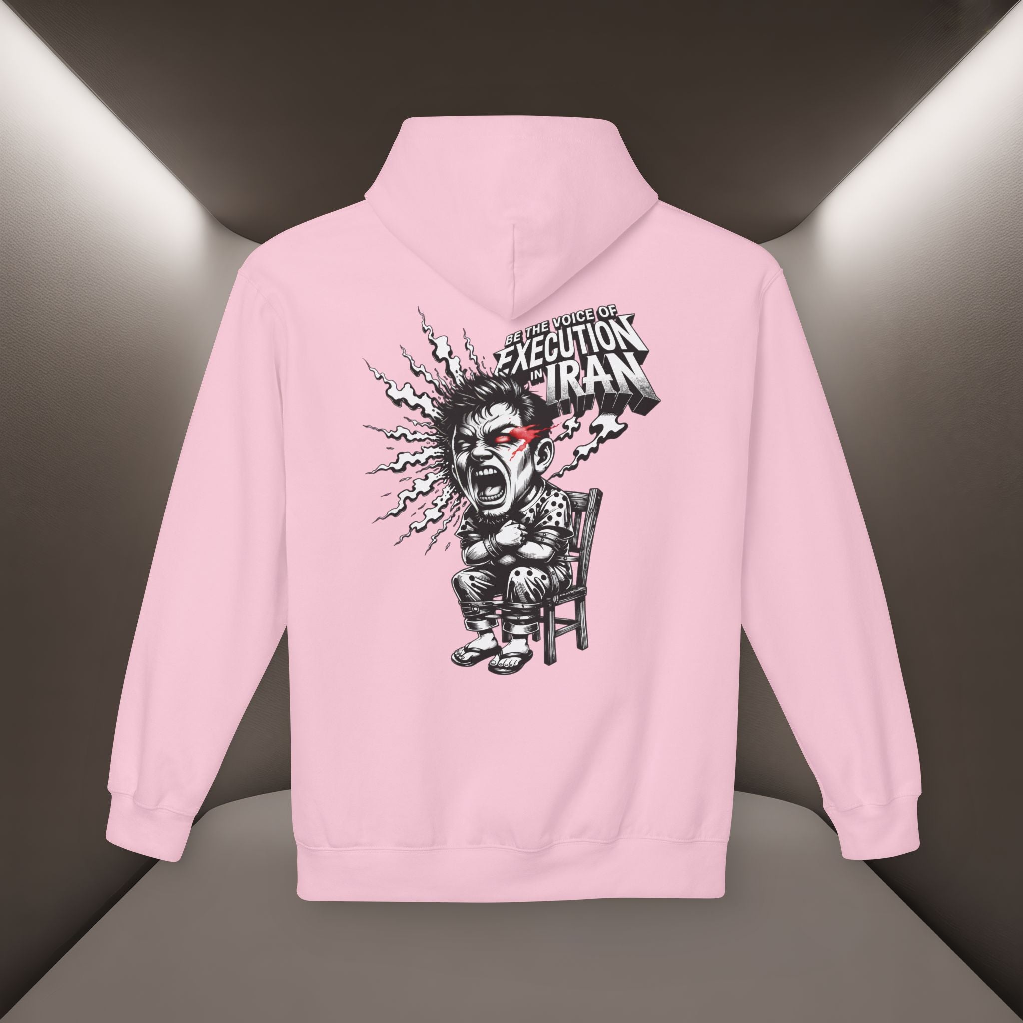 Be the Voice of execution in Iran Hoodie - 47 years Skull Hoodie