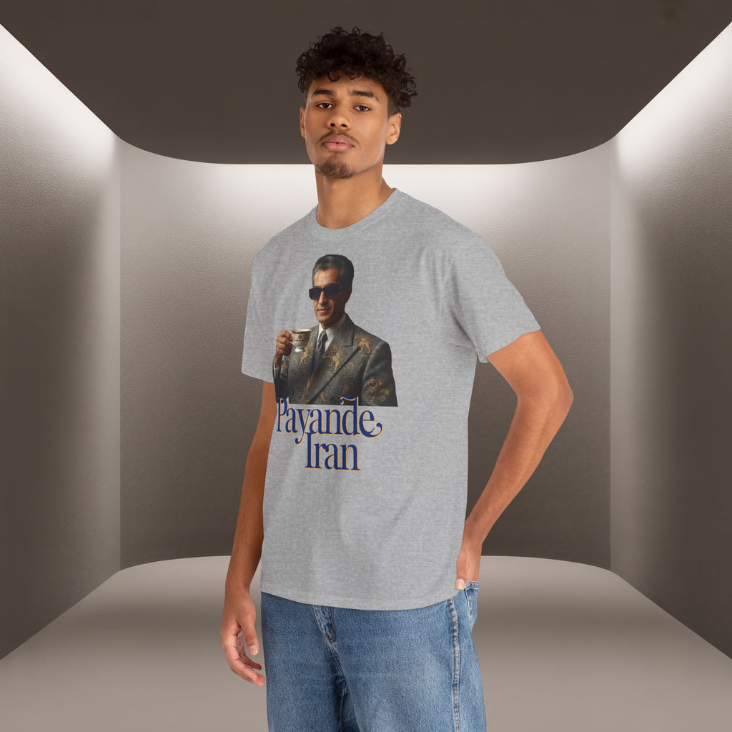T-Shirt — "Payande Iran" Retro Style Tehran Nostalgia Tee
