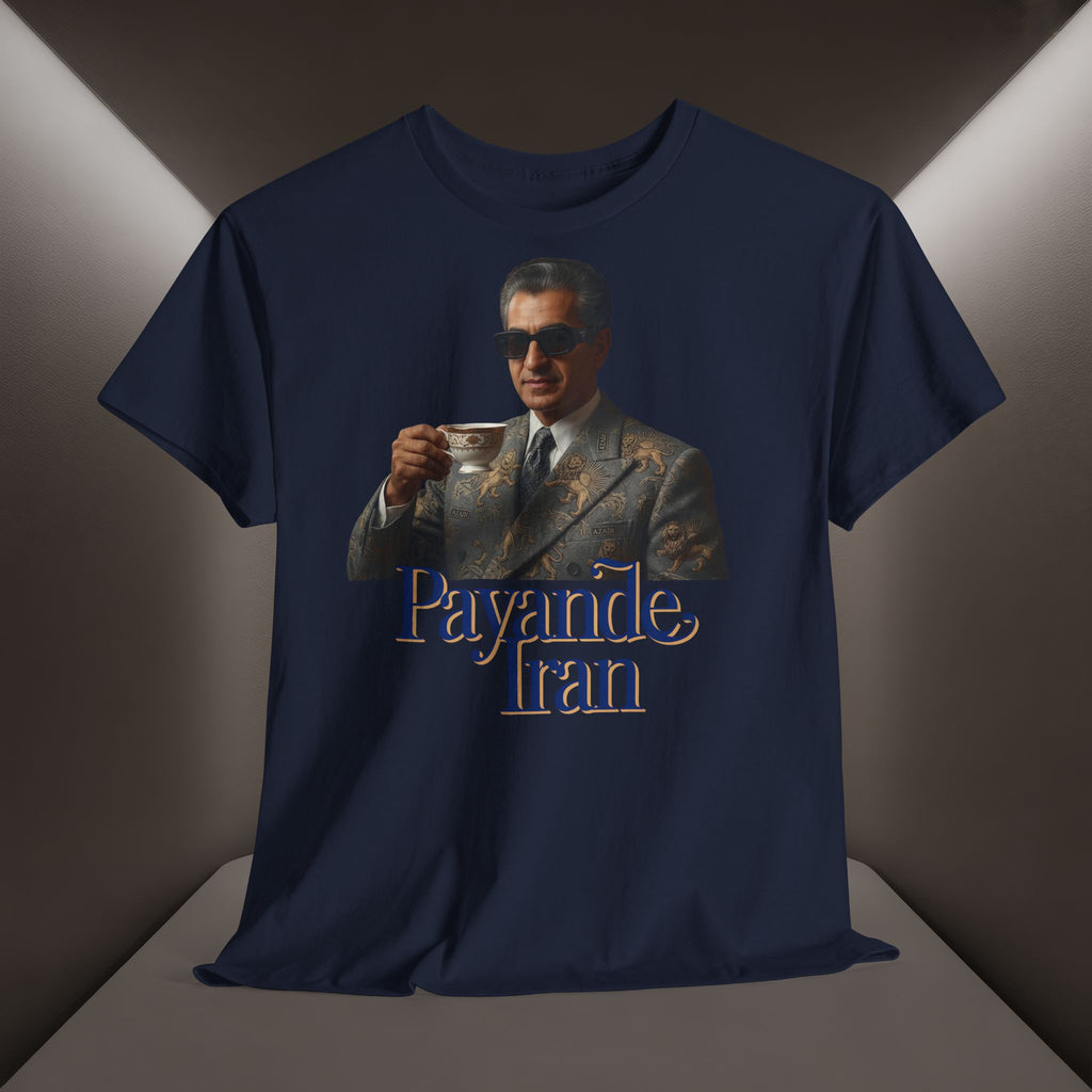 T-Shirt — "Payande Iran" Retro Style Tehran Nostalgia Tee