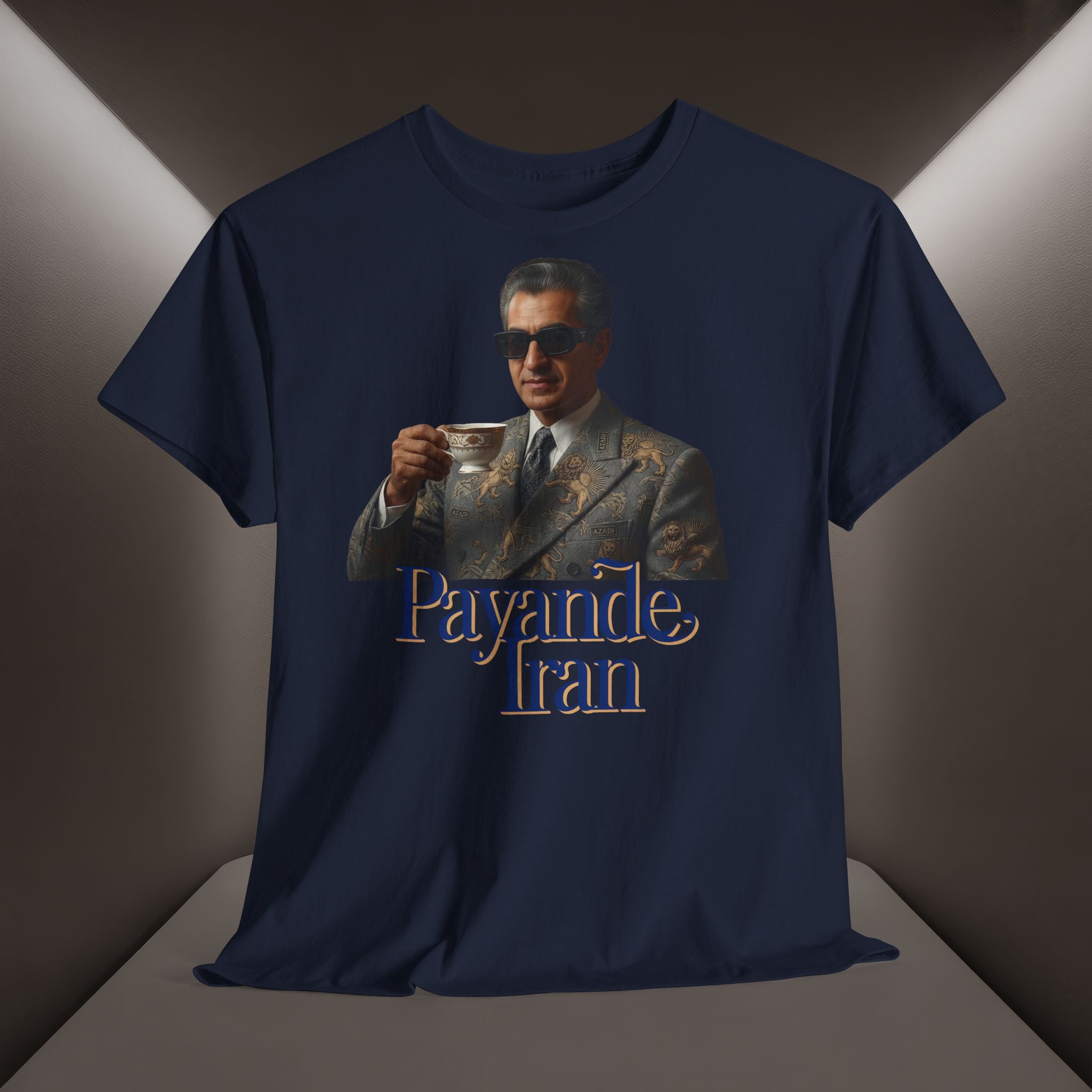 T-Shirt — "Payande Iran" Retro Style Tehran Nostalgia Tee