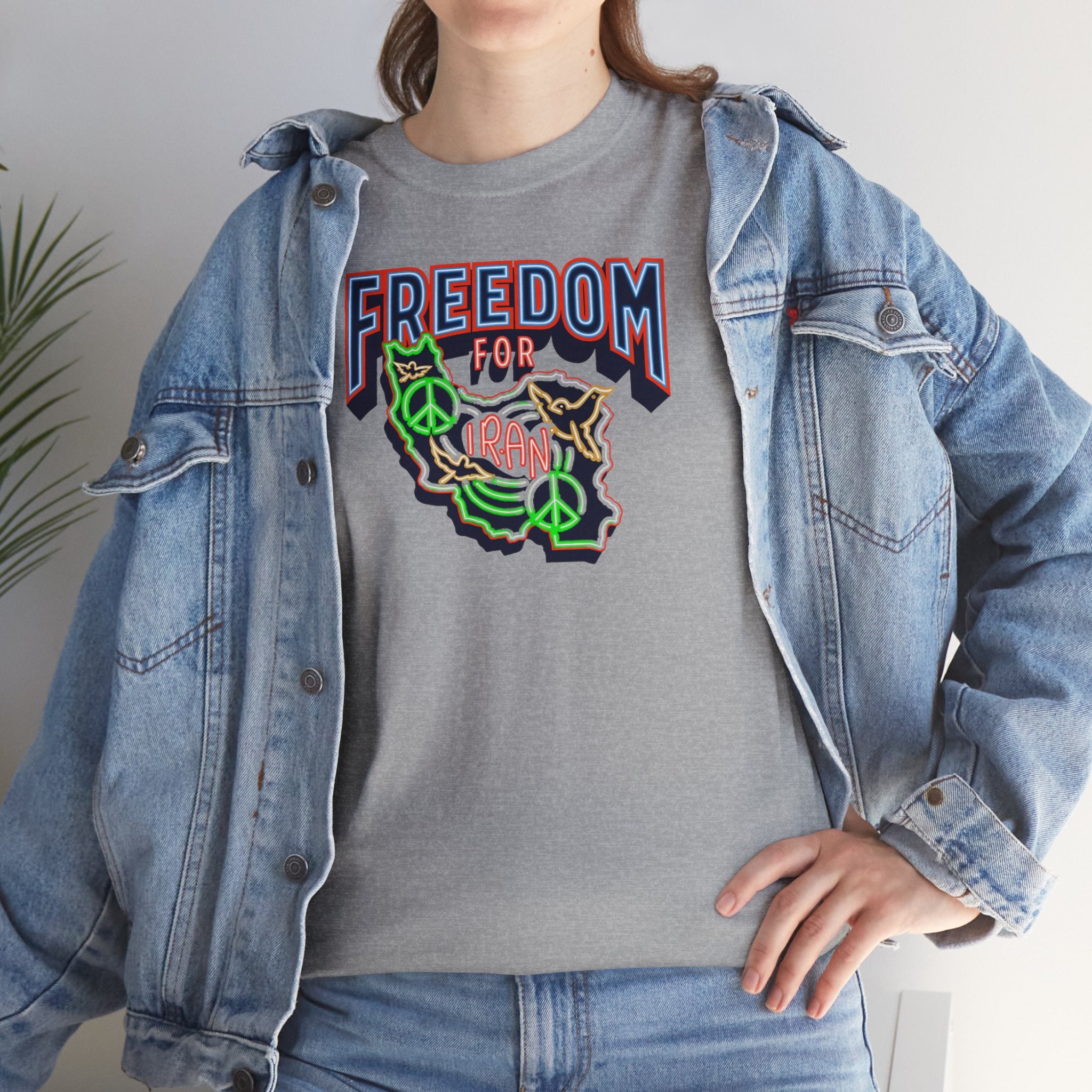 Freedom for Iran T‑Shirt — Unique design- Premium Quality Tee