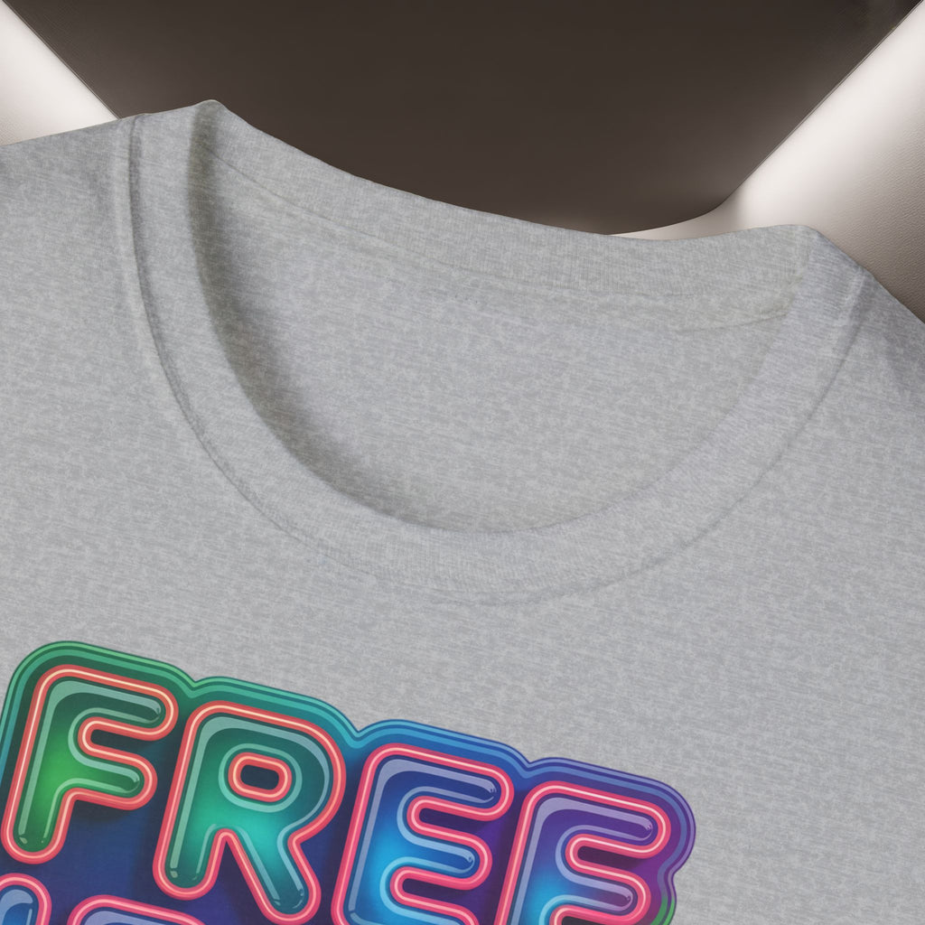 Free Iran T-Shirt — Neon Style, Premium Quality