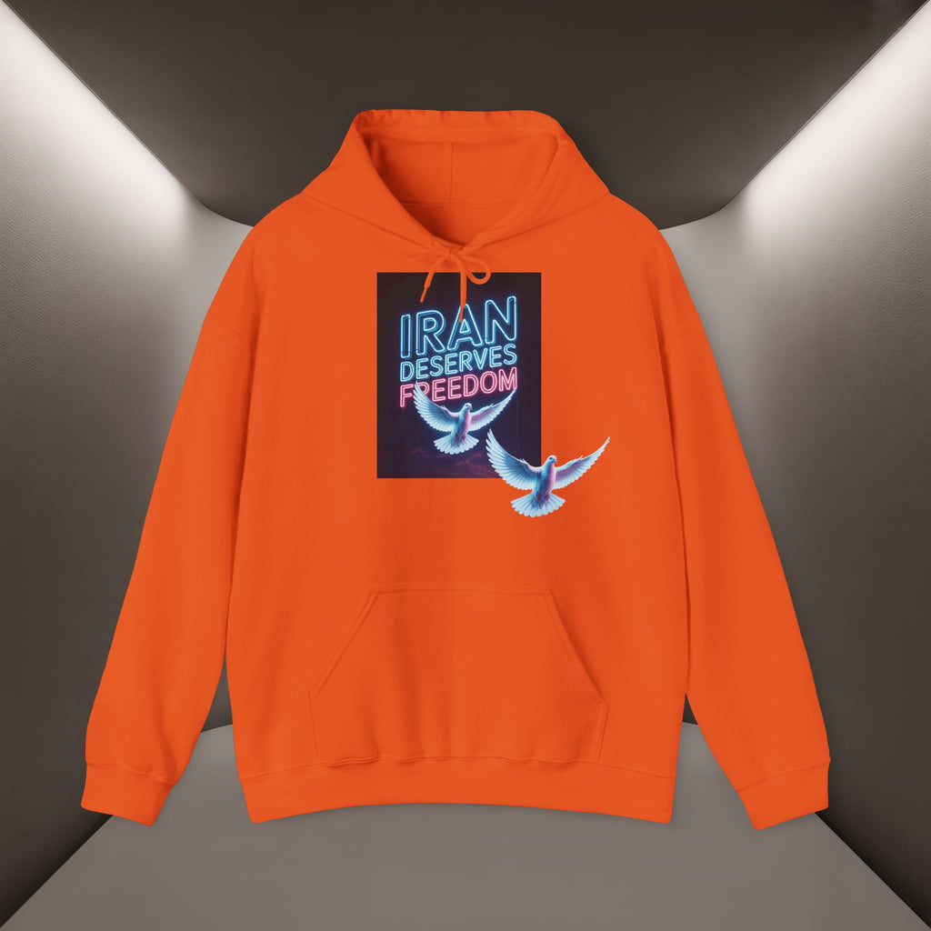 Iran deserves freedom Unisex Hoodie — Iran hoodie - Persian Vibey