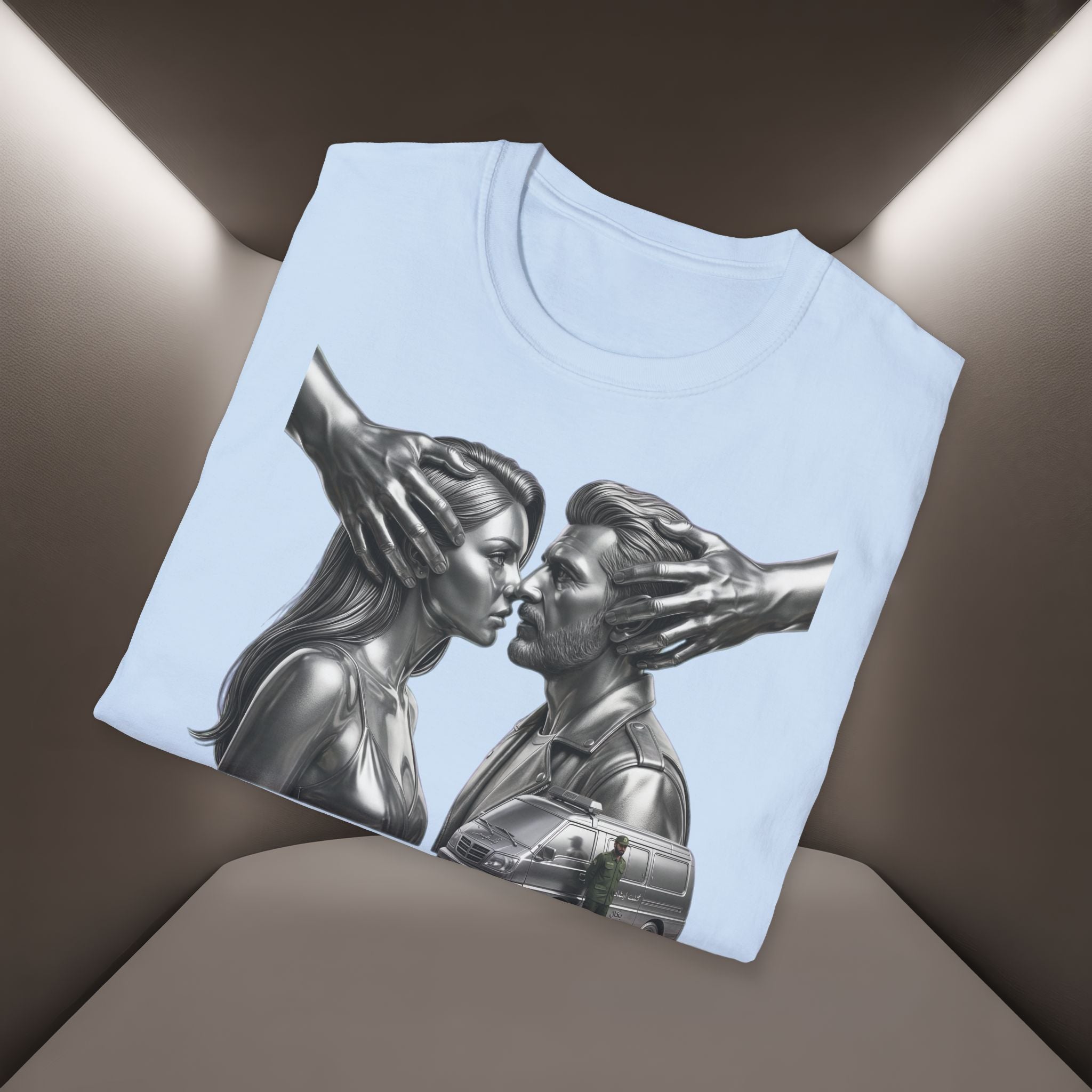 Baraye tarsidan be vaghte boosidan T-Shirt — Meaning: Because of the fear while kissing Tshirt