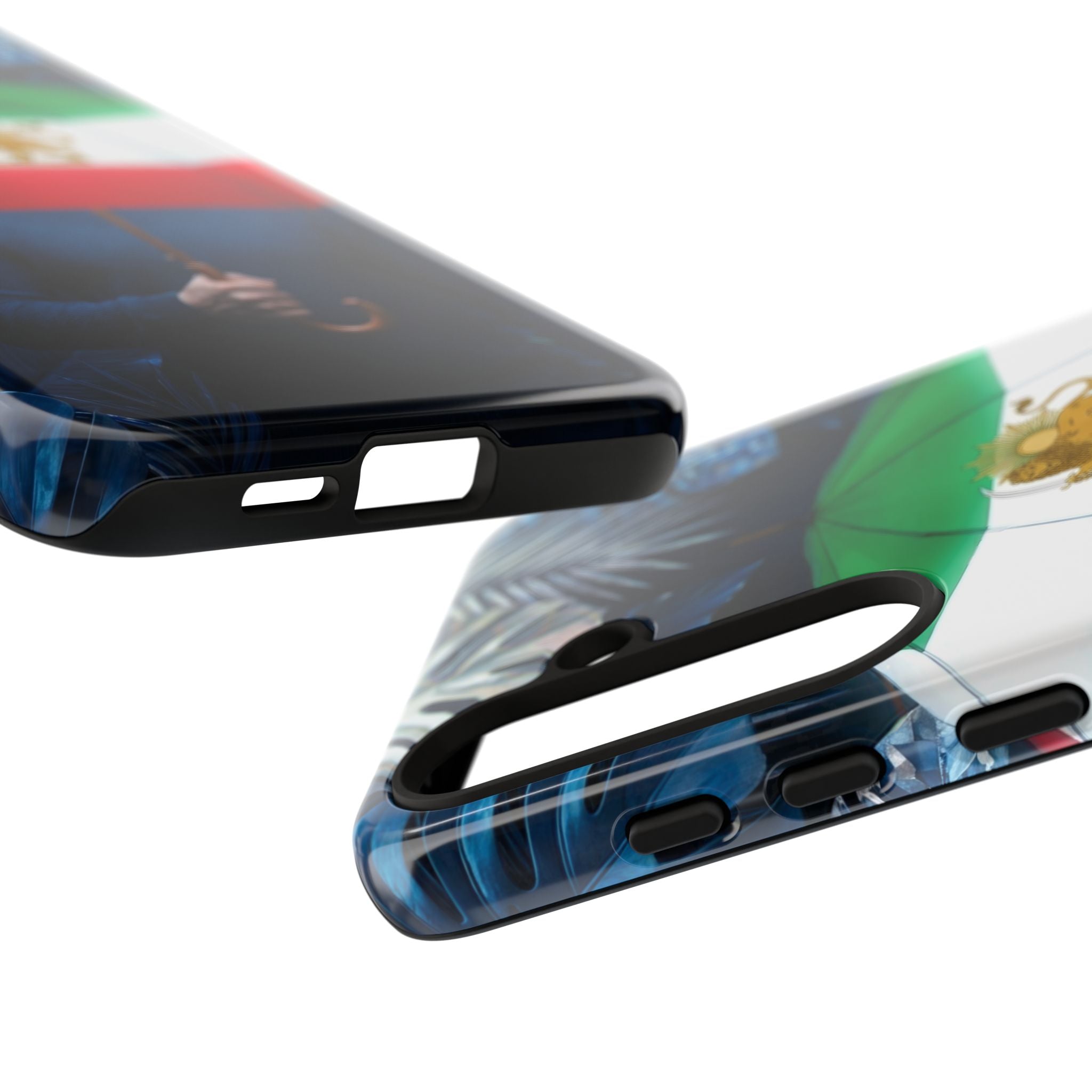 Iran Flag umbrella design phone Case