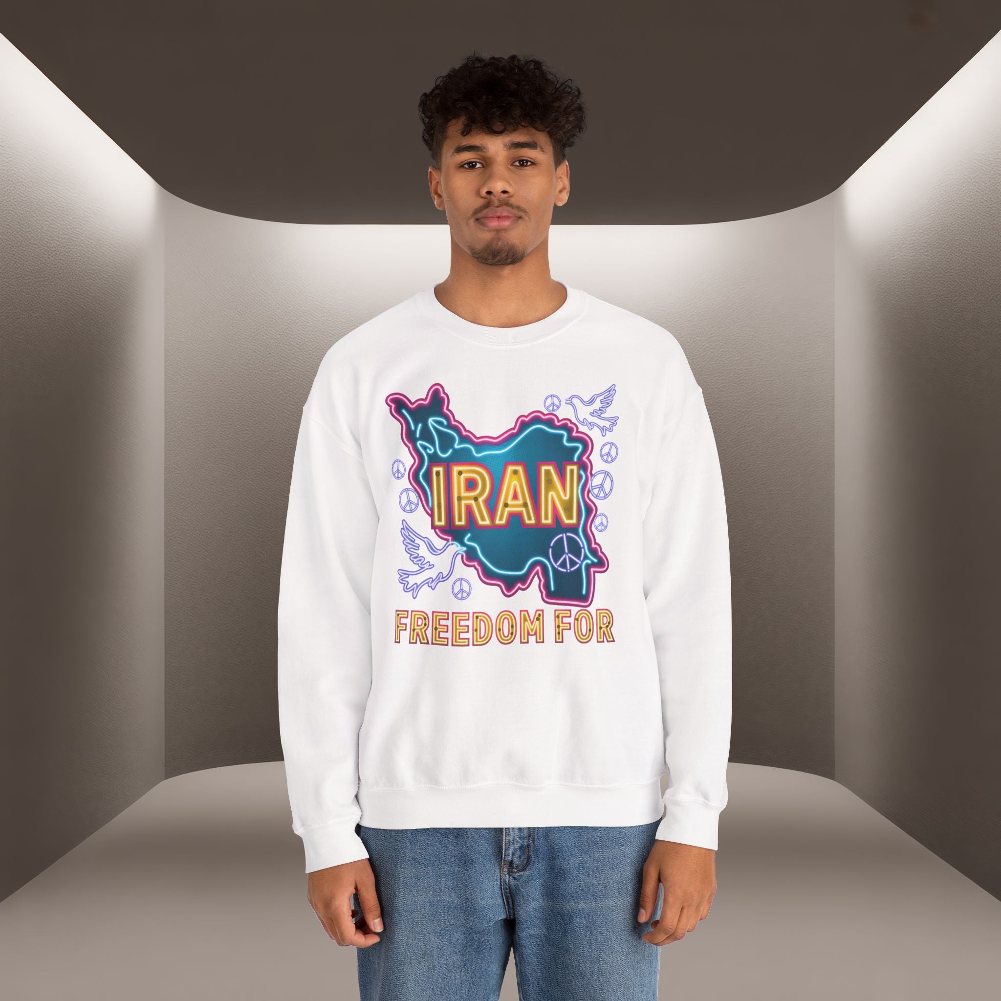 Freedom For Iran Sweatshirt - Unisex, Premium Quality