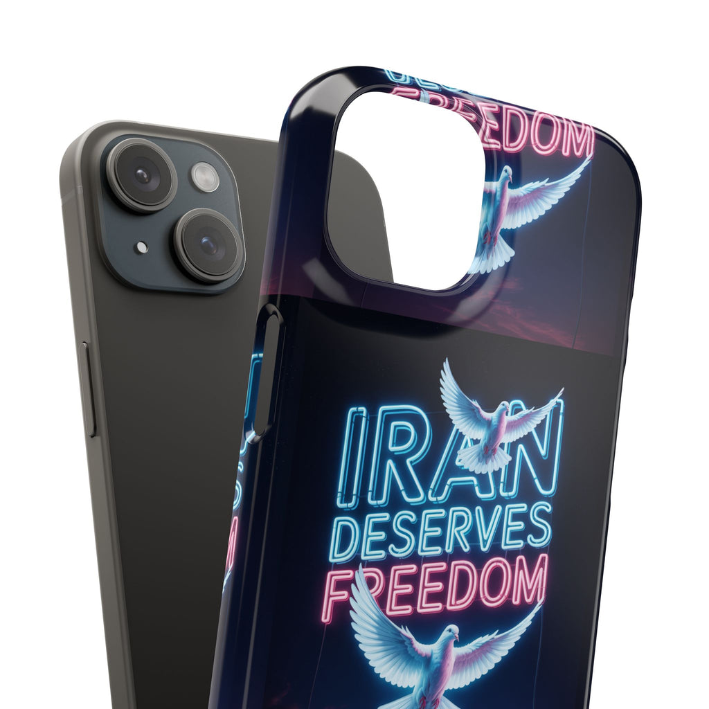 "Iran Deserves Freedom" Phone cases- For all models