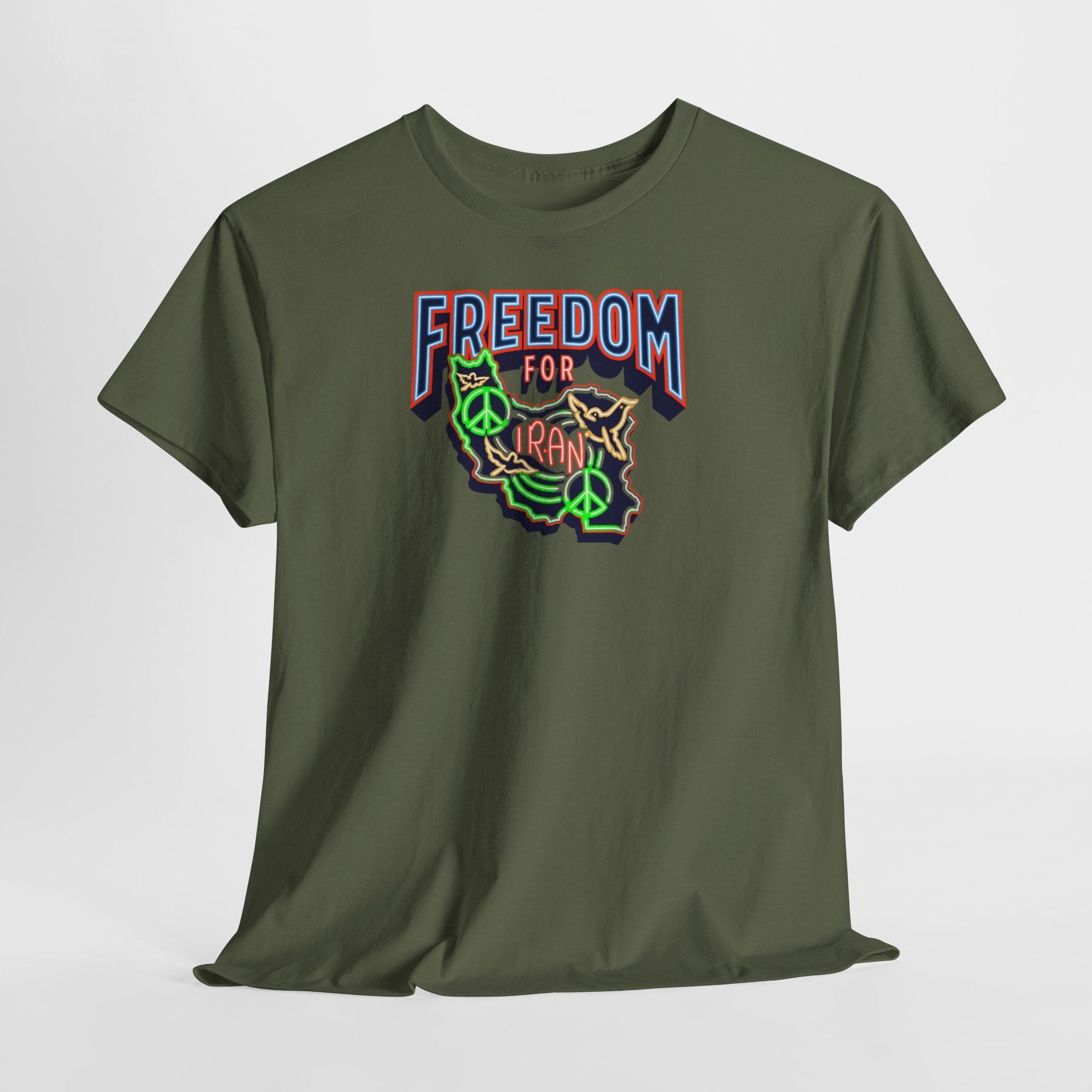 Freedom for Iran T‑Shirt — Unique design- Premium Quality Tee