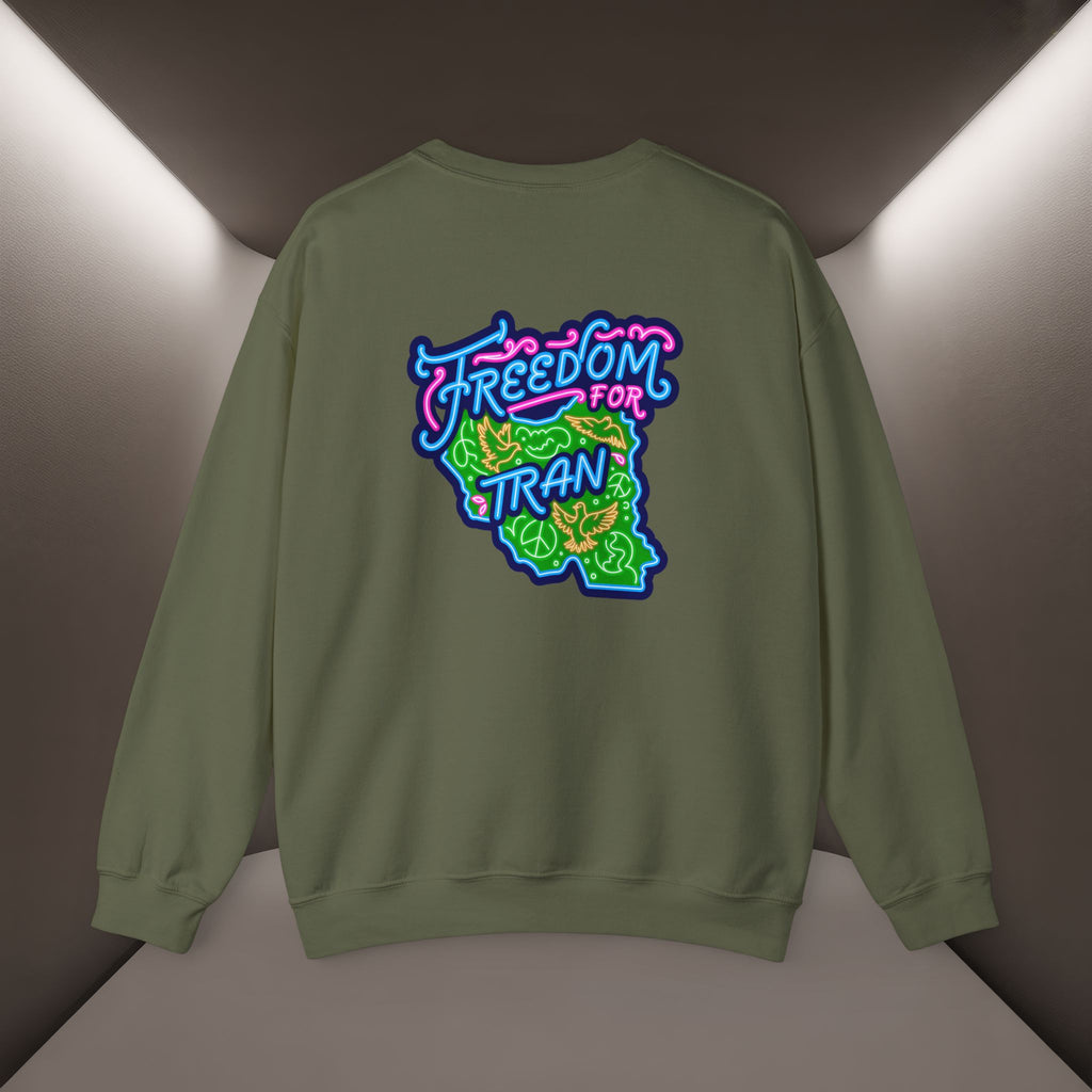 Freedom for Iran Sweatshirt — Unisex, Premium Quality