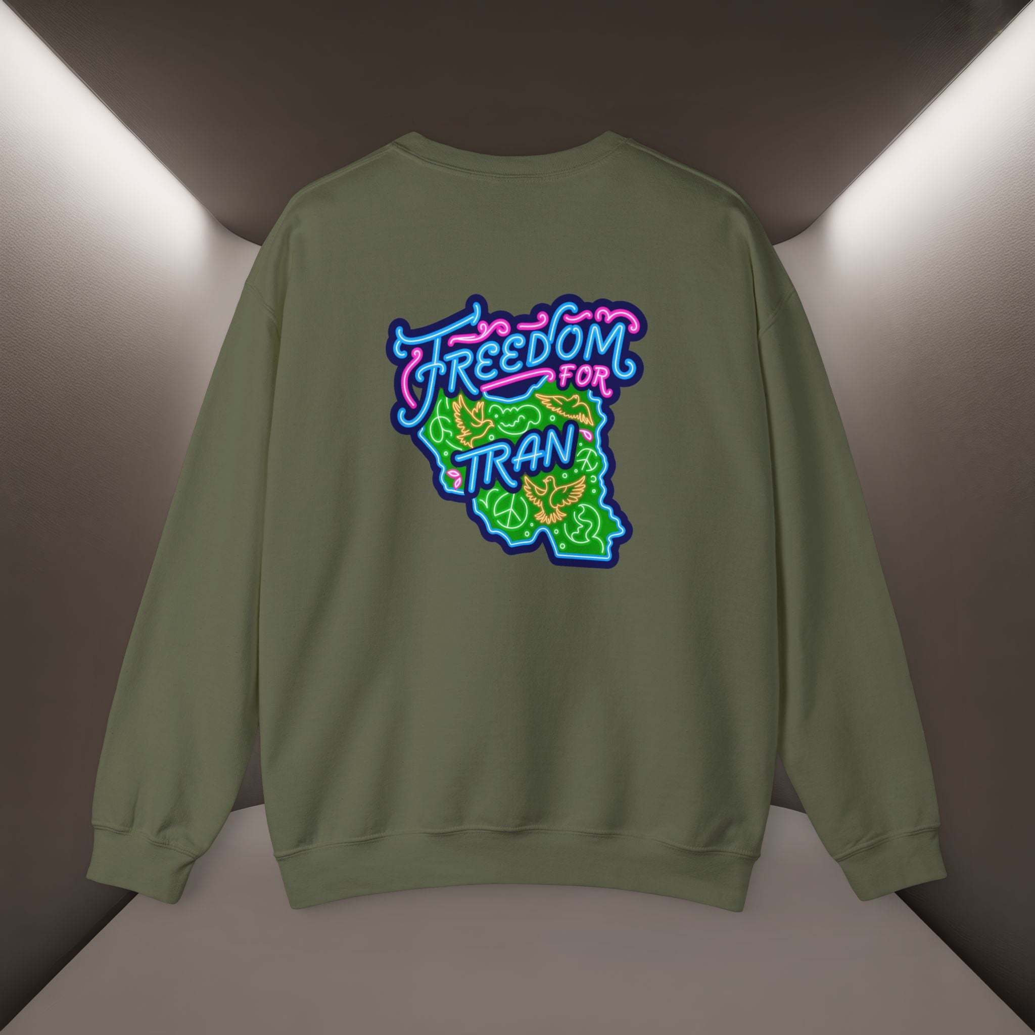 Freedom for Iran Sweatshirt — Unisex, Premium Quality