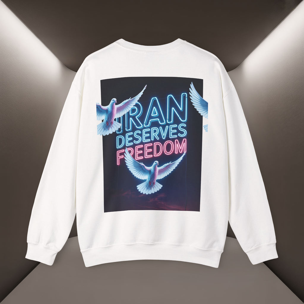 Iran deserves Freedom Unisex Sweatshirt - All eyes on E-Run sweatShirt