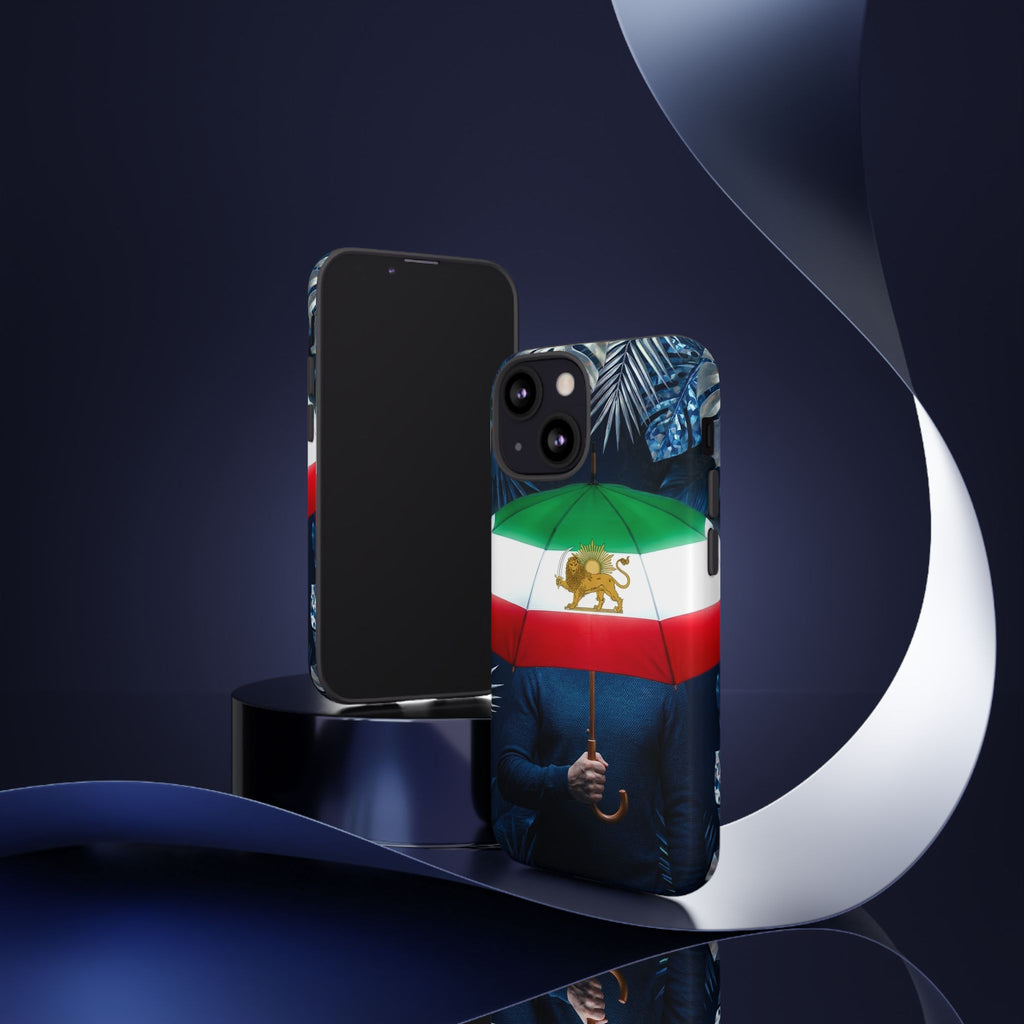 Iran Flag umbrella design phone Case