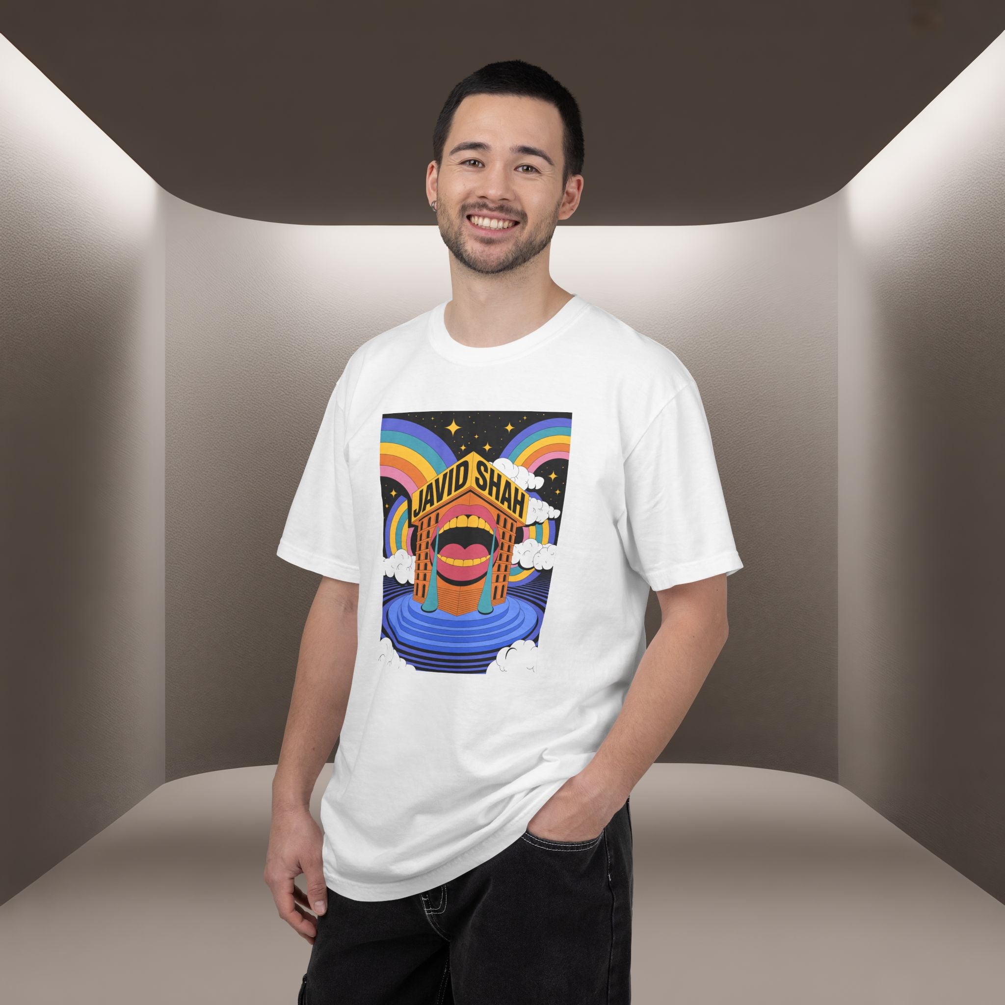 Javid Shah Unisex Garment-Dyed T-shirt