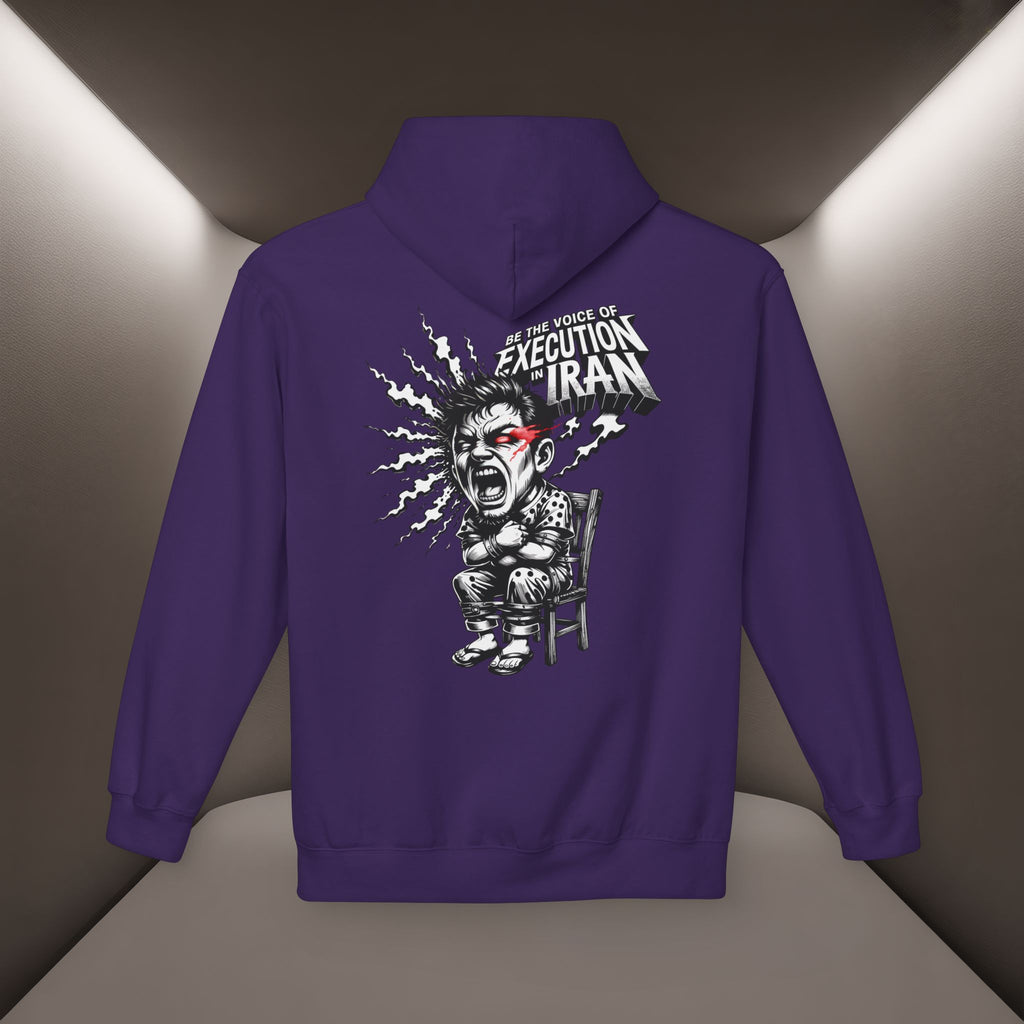 Be the Voice of execution in Iran Hoodie - 47 years Skull Hoodie