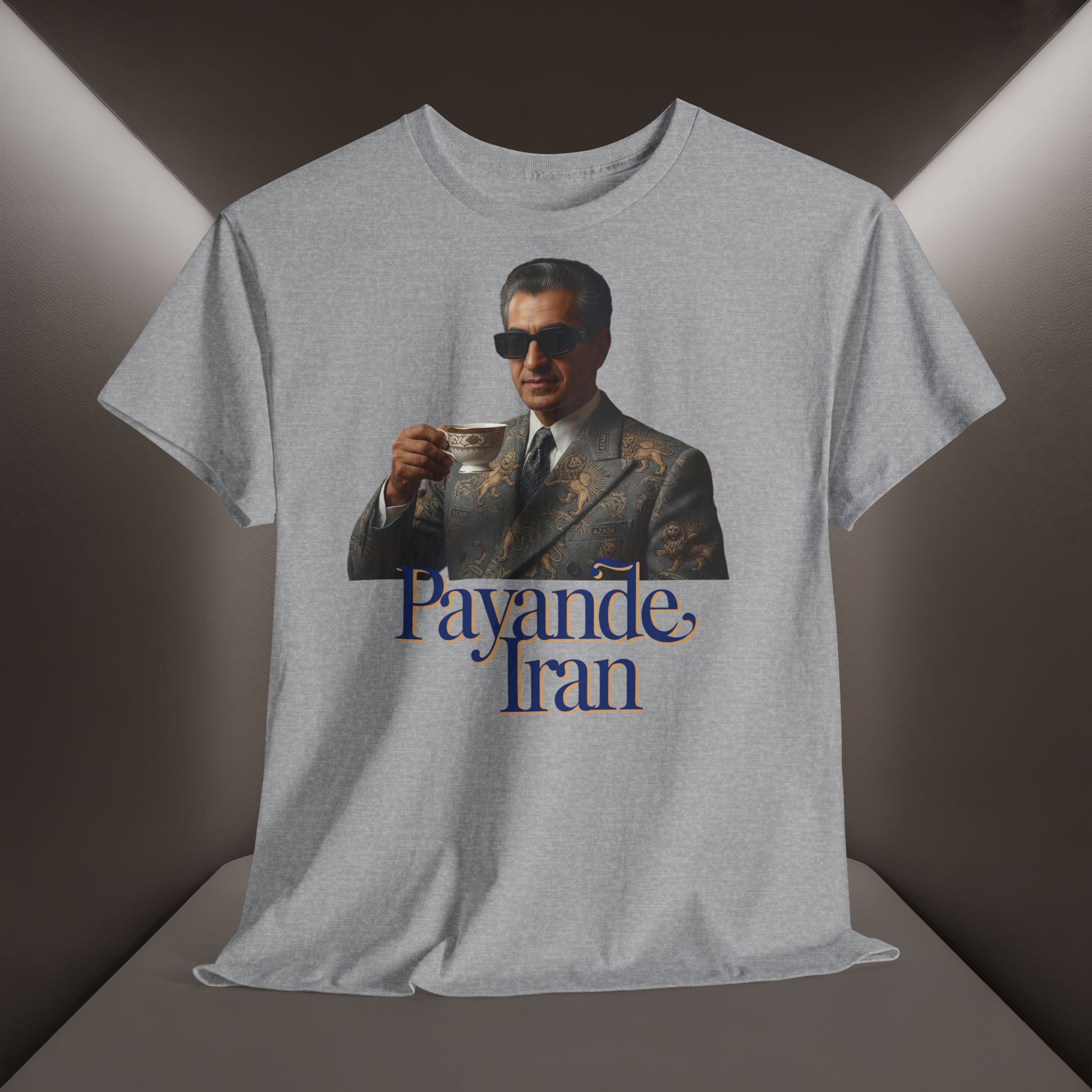 T-Shirt — "Payande Iran" Retro Style Tehran Nostalgia Tee