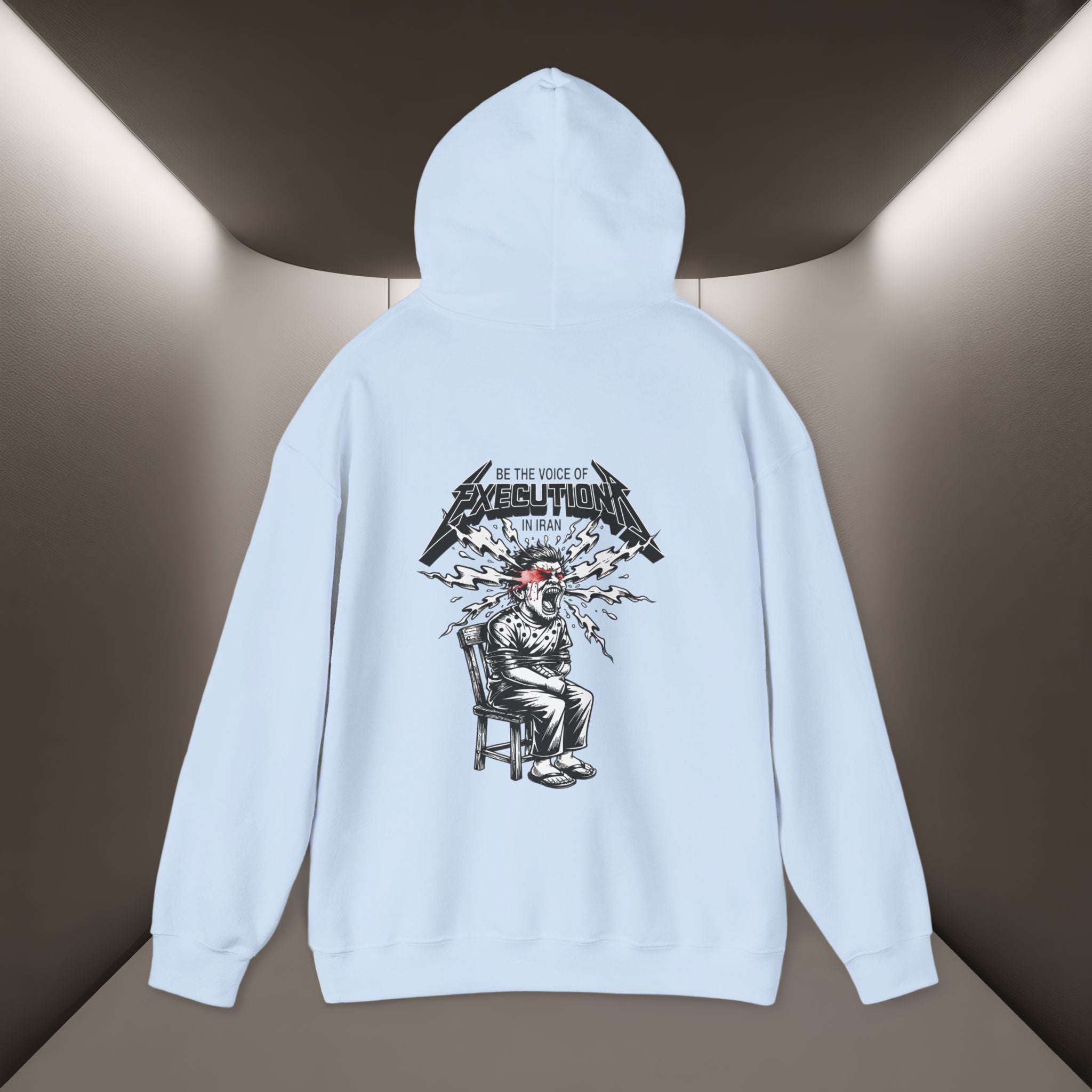Be The Voice Of Execution In Iran Hoodie, 47 Years Hoodie - Peraian Vibey