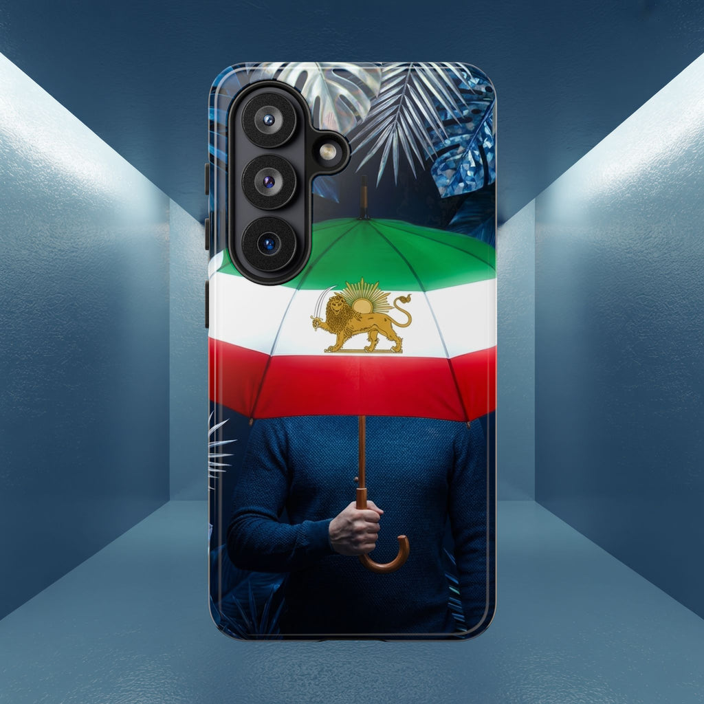 Iran Flag umbrella design phone Case