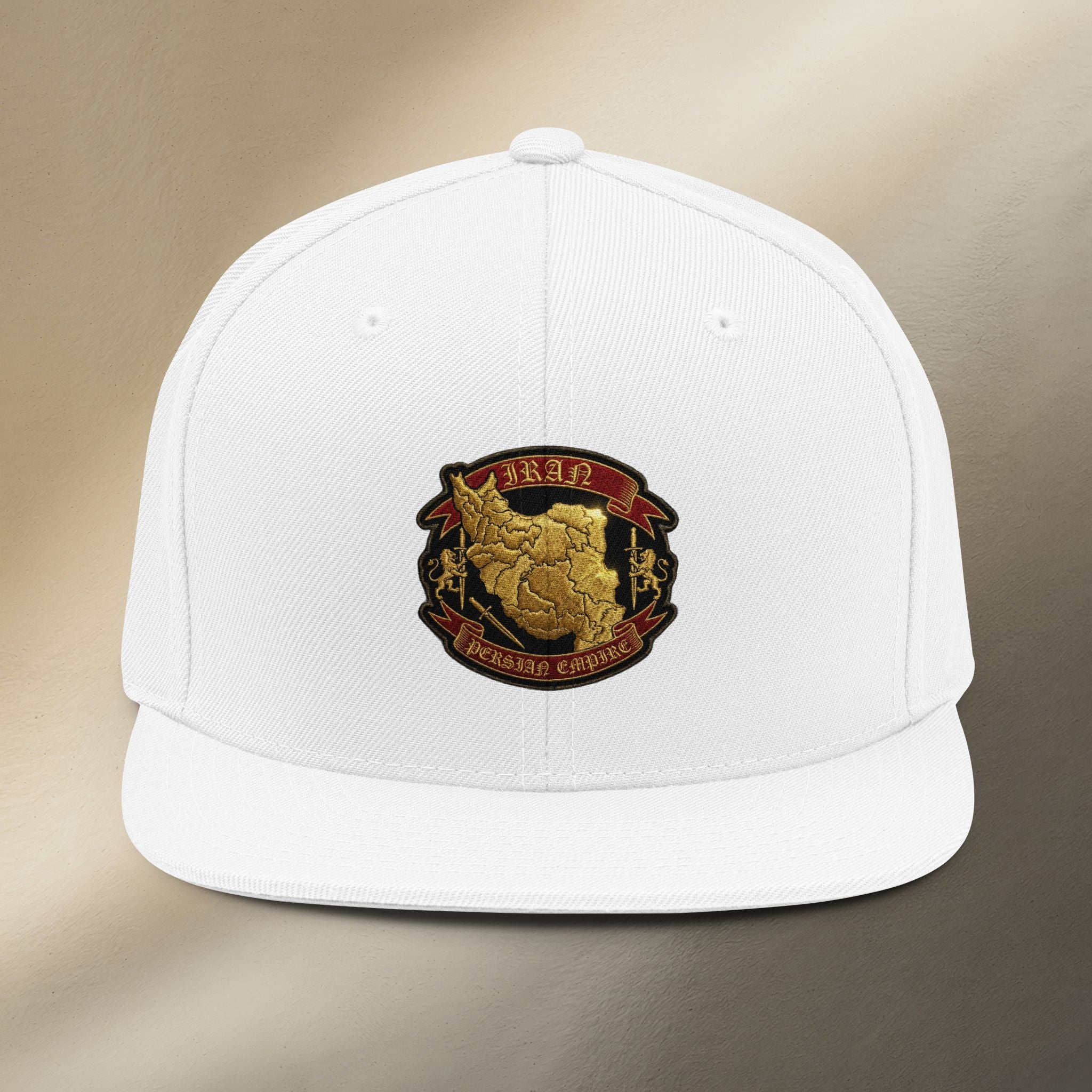 Persian Empire Patch Snapback Hat