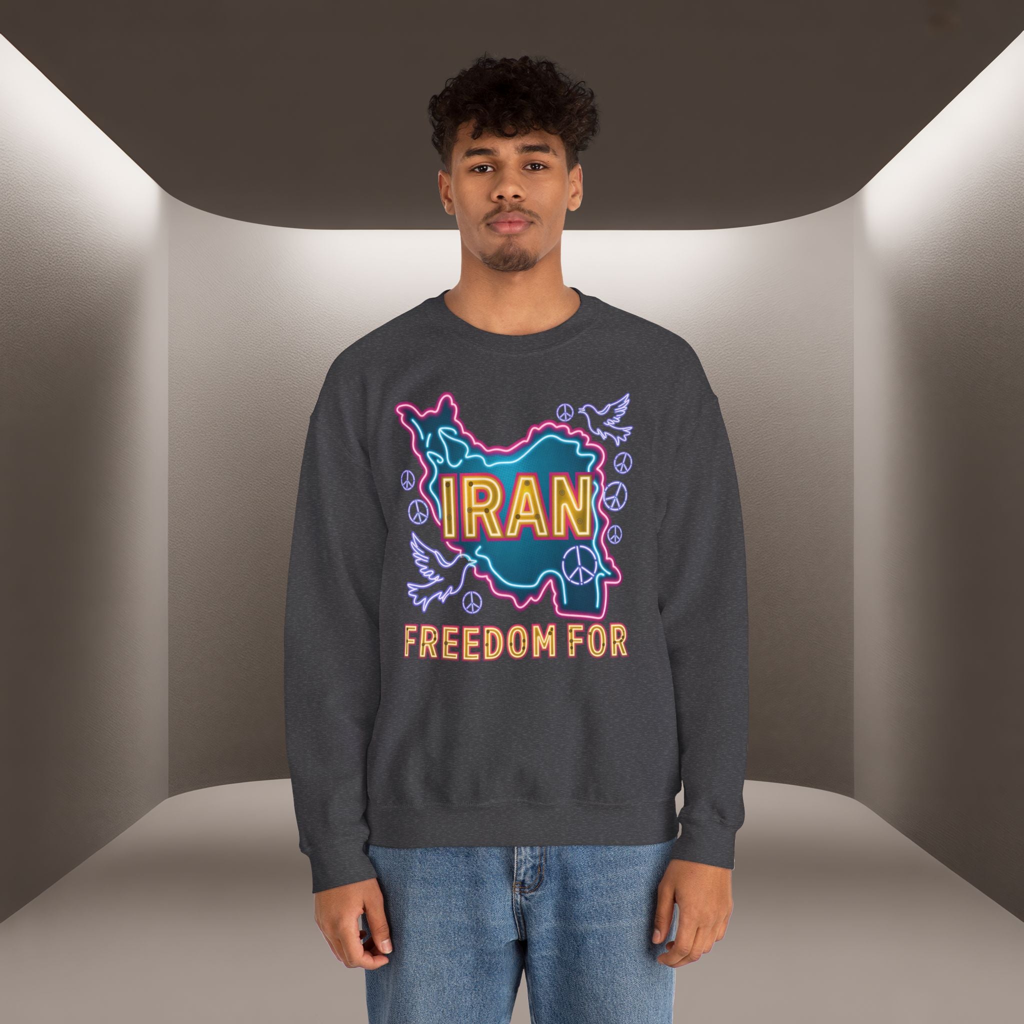Freedom For Iran Sweatshirt - Unisex, Premium Quality
