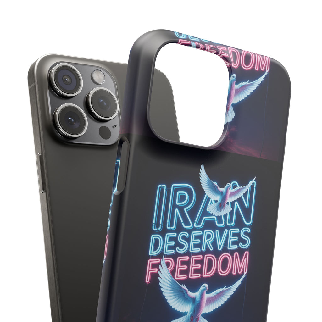 "Iran Deserves Freedom" Phone cases- For all models