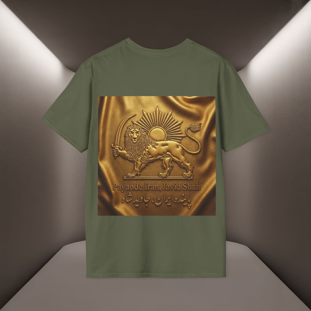 Persian Lion & The Sun Unisex T‑Shirt- Payande Iran, Javid Shah tshirt