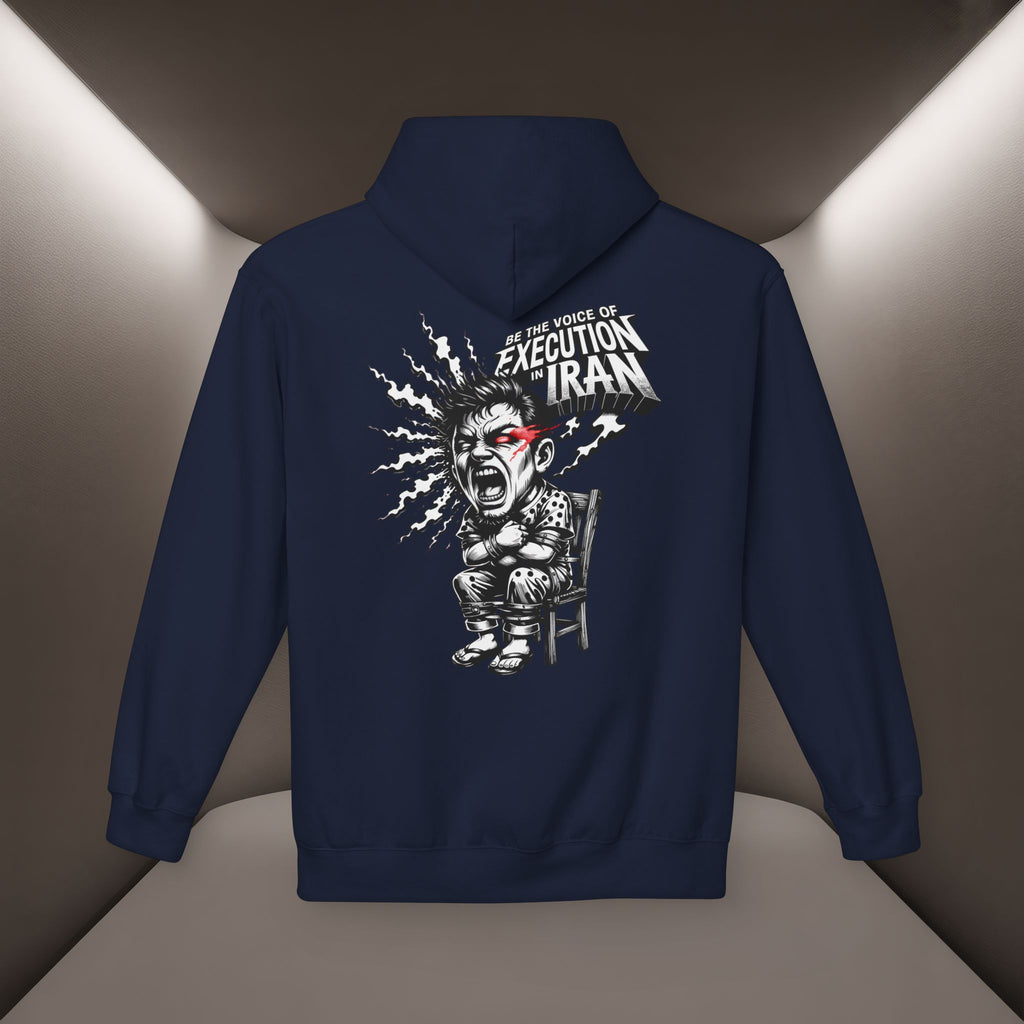Be the Voice of execution in Iran Hoodie - 47 years Skull Hoodie