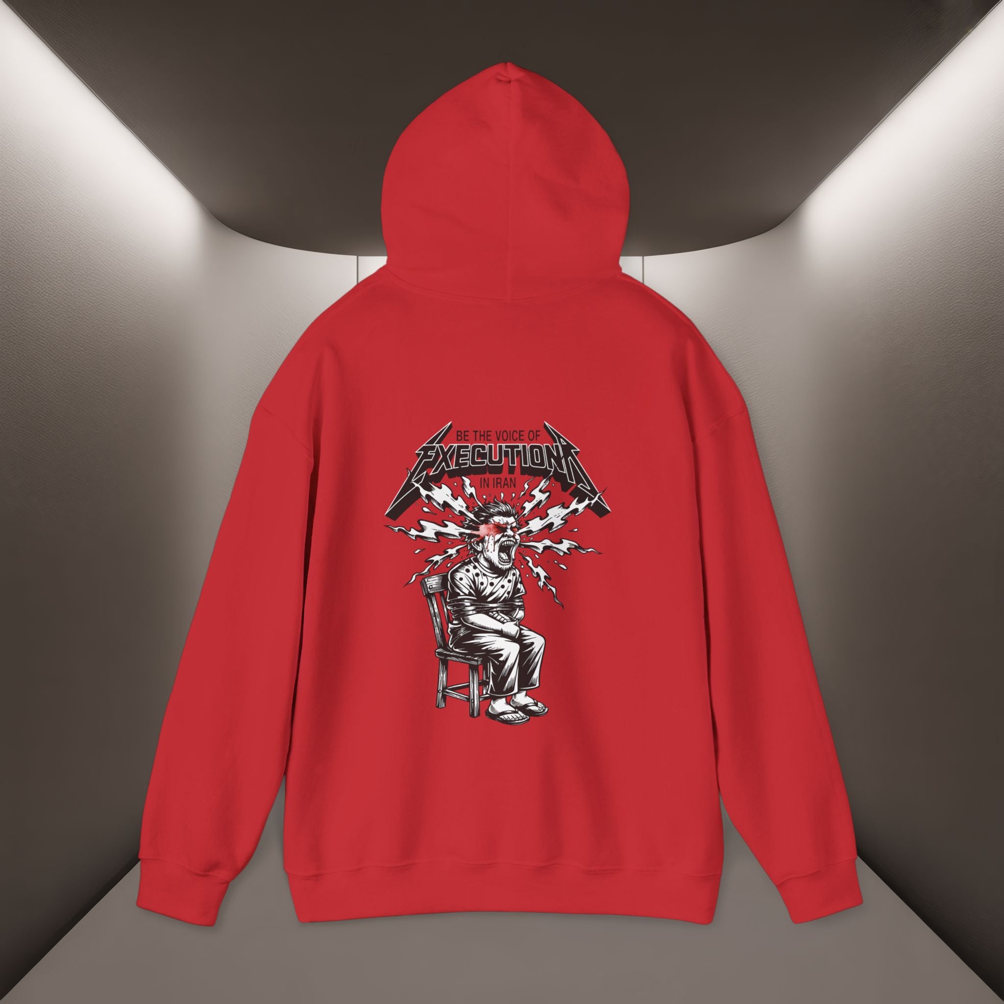 Be The Voice Of Execution In Iran Hoodie, 47 Years Hoodie - Peraian Vibey