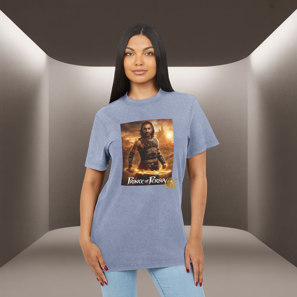 Prince of Persia Tshirt — Pahlavi Acid Wash Tshirt - Persian Vibey