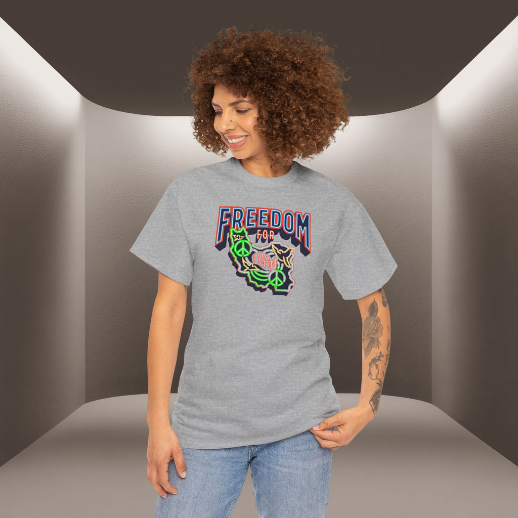 Freedom for Iran T‑Shirt — Unique design- Premium Quality Tee