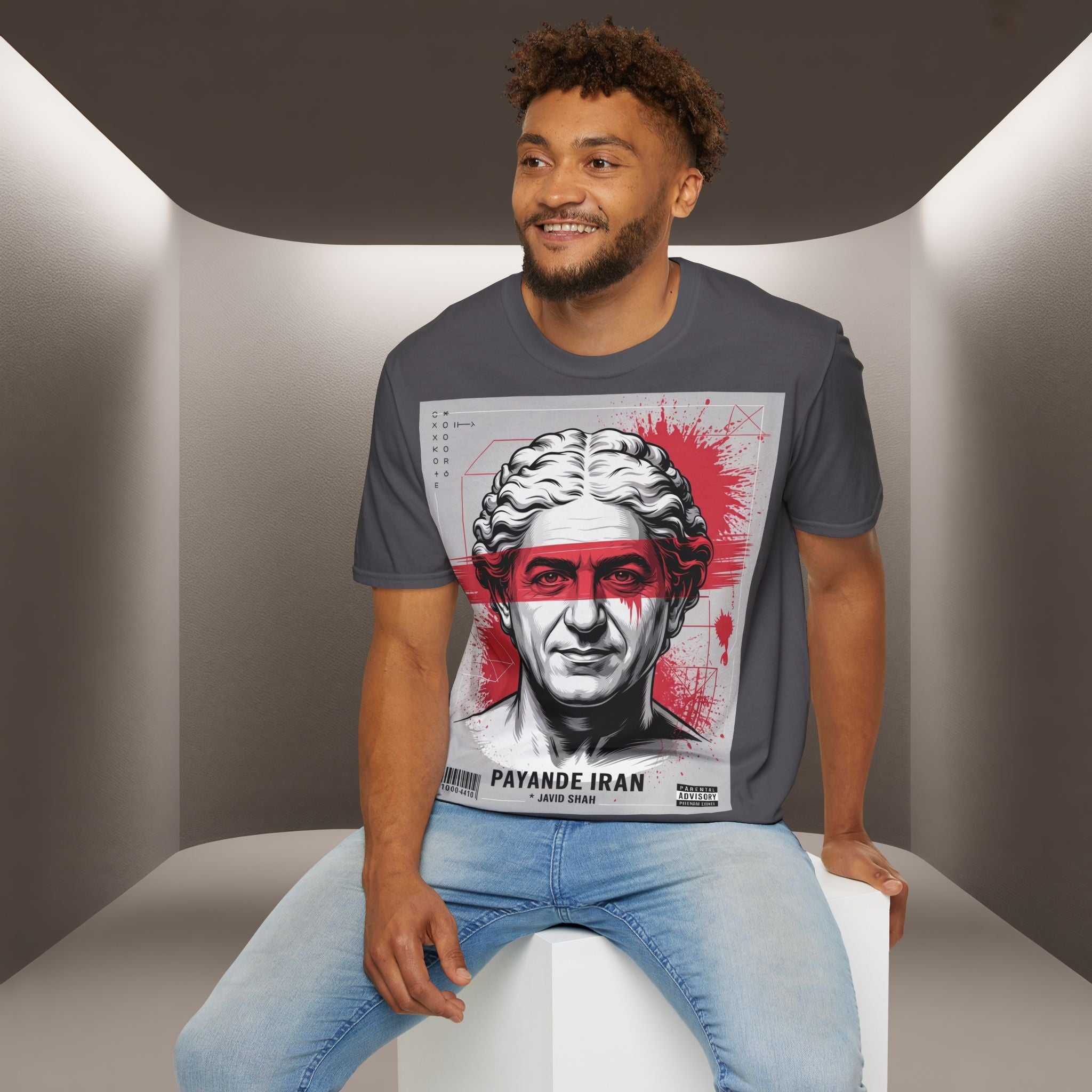 Payande Iran, Javid Shah unisex T-Shirt