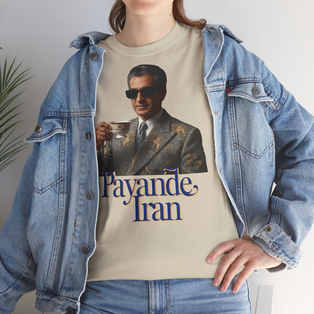 T-Shirt — "Payande Iran" Retro Style Tehran Nostalgia Tee