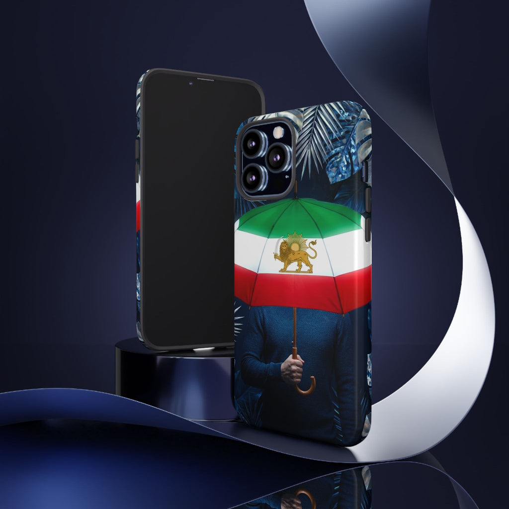Iran Flag umbrella design phone Case