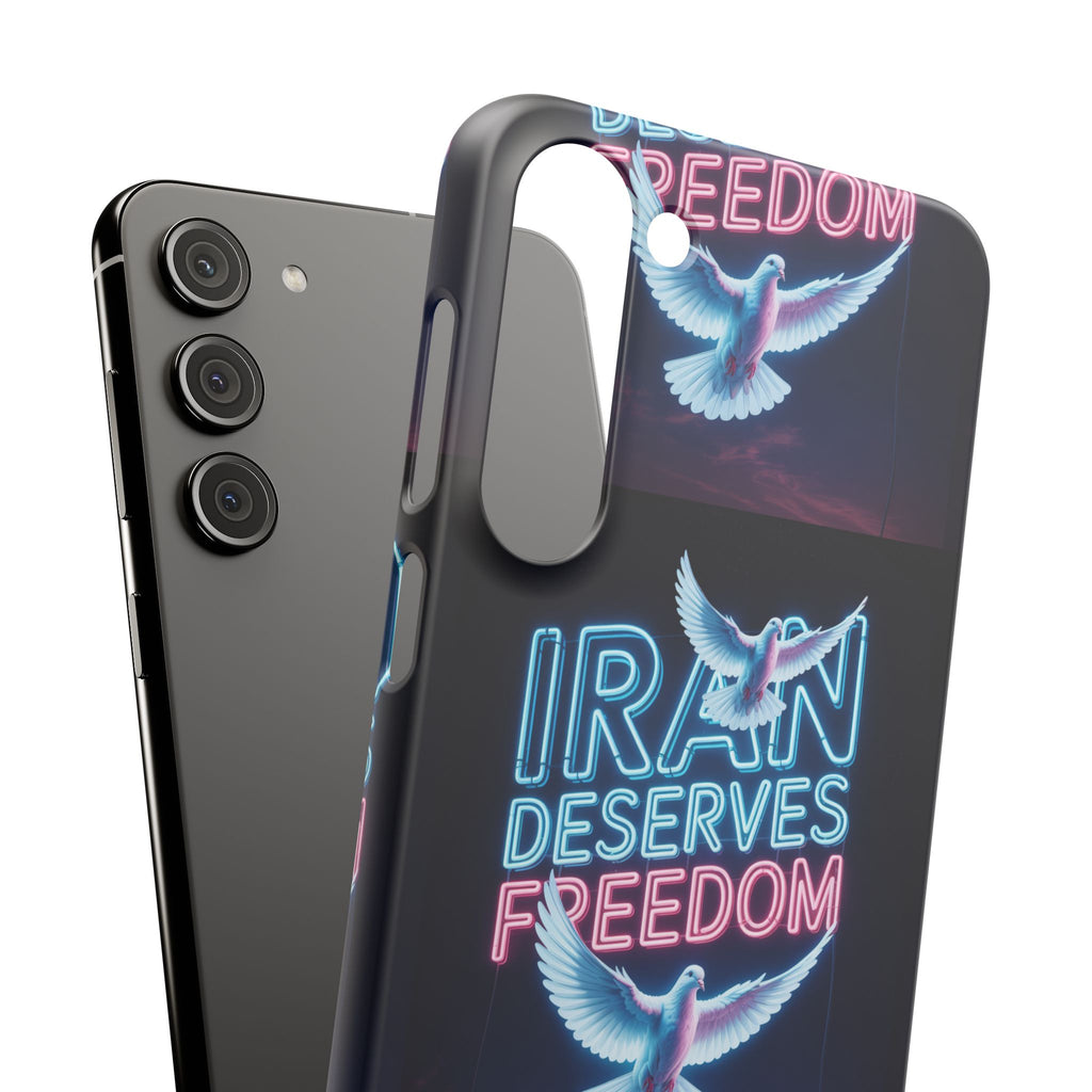 "Iran Deserves Freedom" Phone cases- For all models