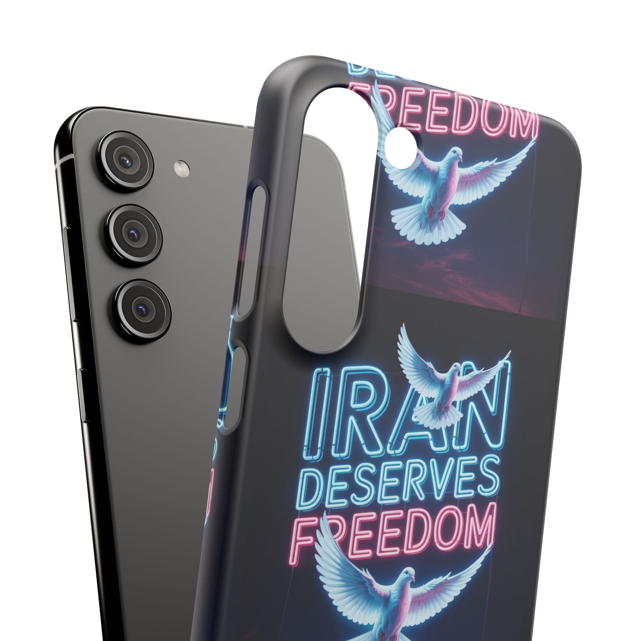 "Iran Deserves Freedom" Phone cases- For all models