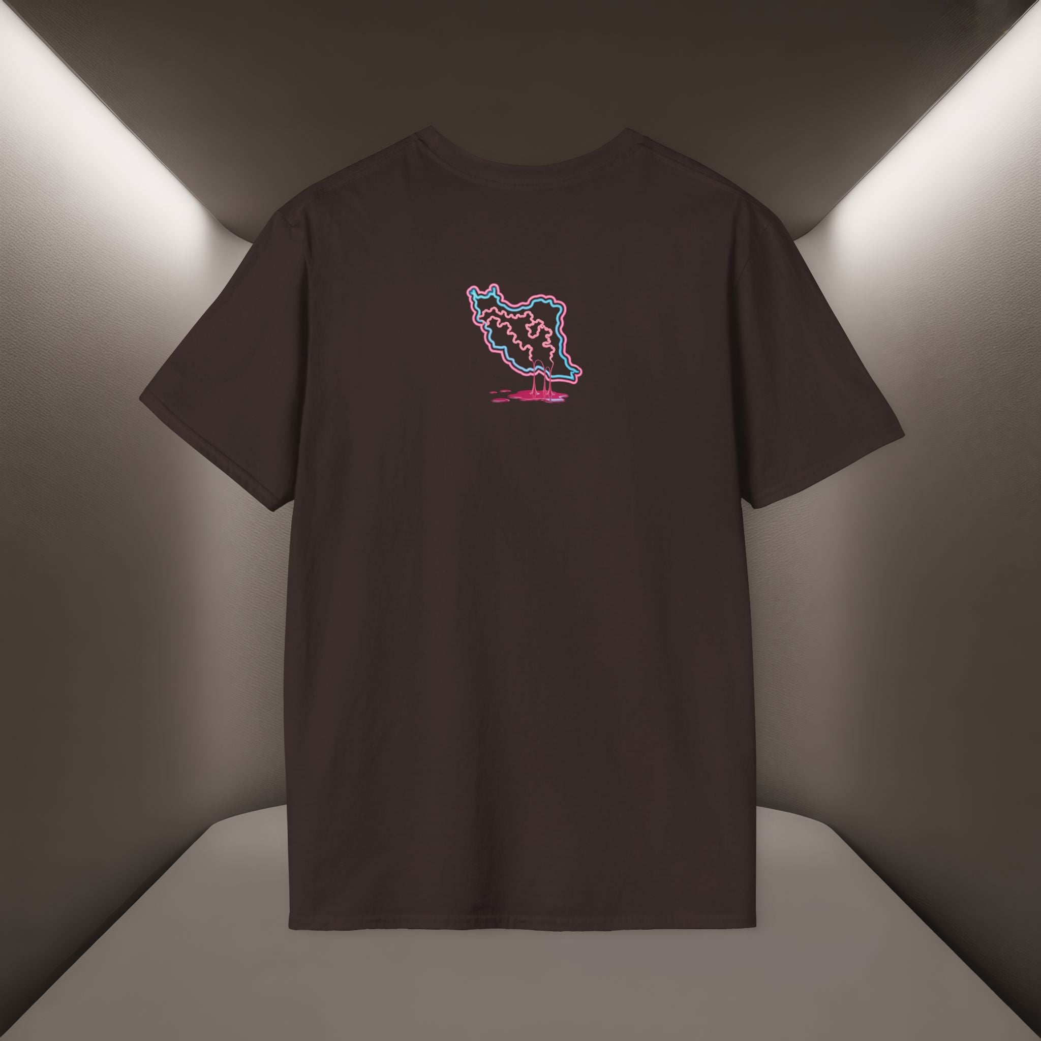 Free Iran T-Shirt — Neon design, Premium Quality