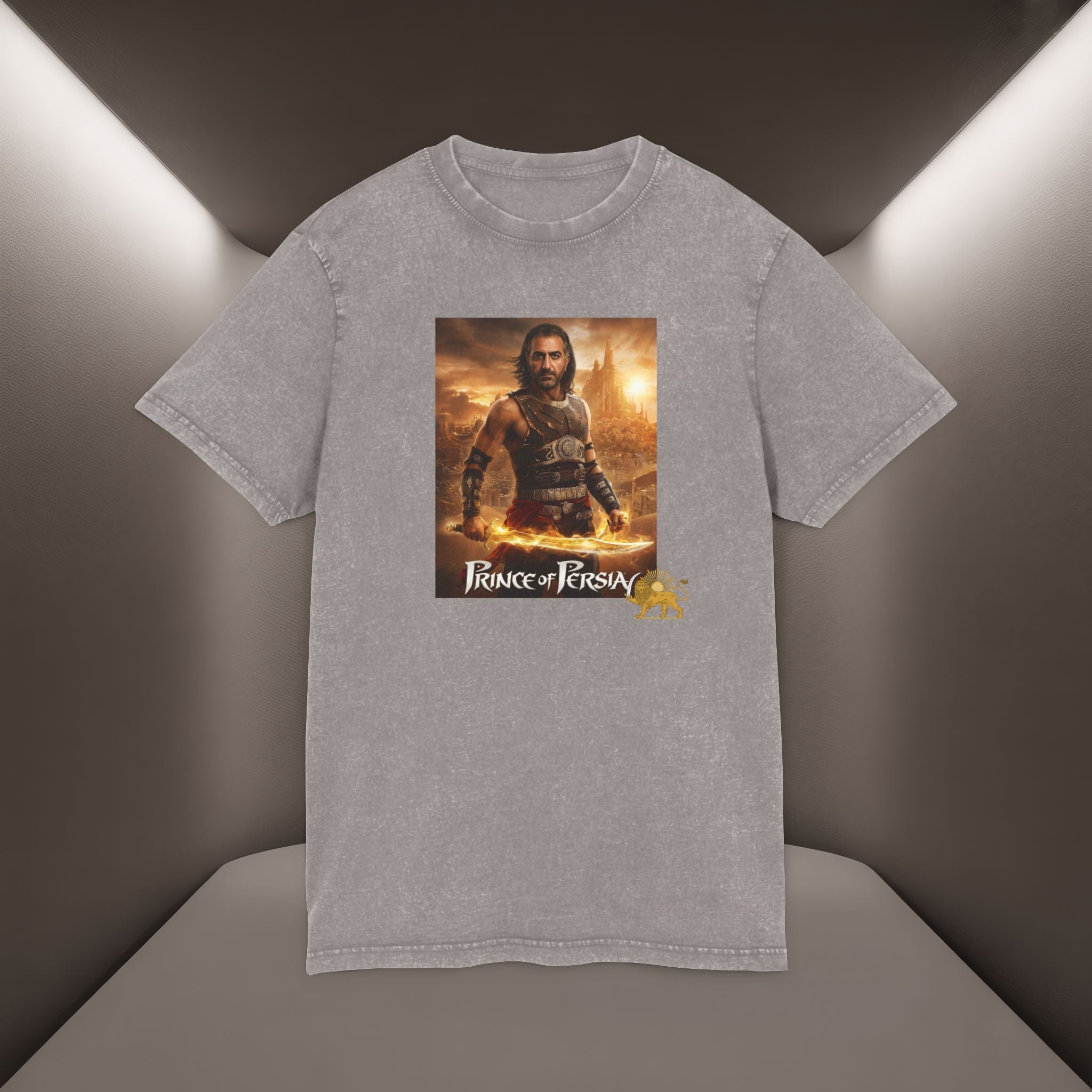 Prince of Persia Tshirt — Pahlavi Acid Wash Tshirt - Persian Vibey