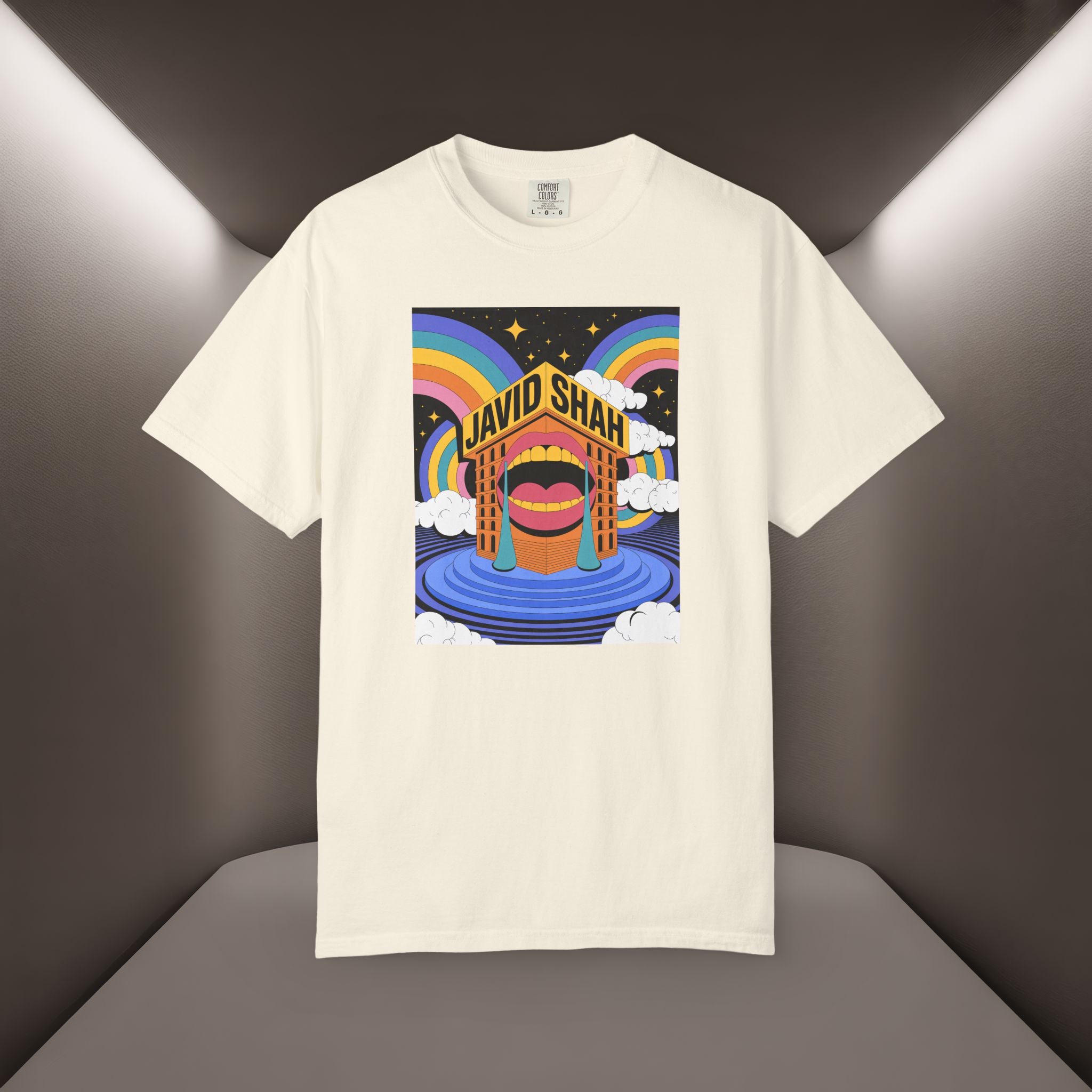 Javid Shah Unisex Garment-Dyed T-shirt
