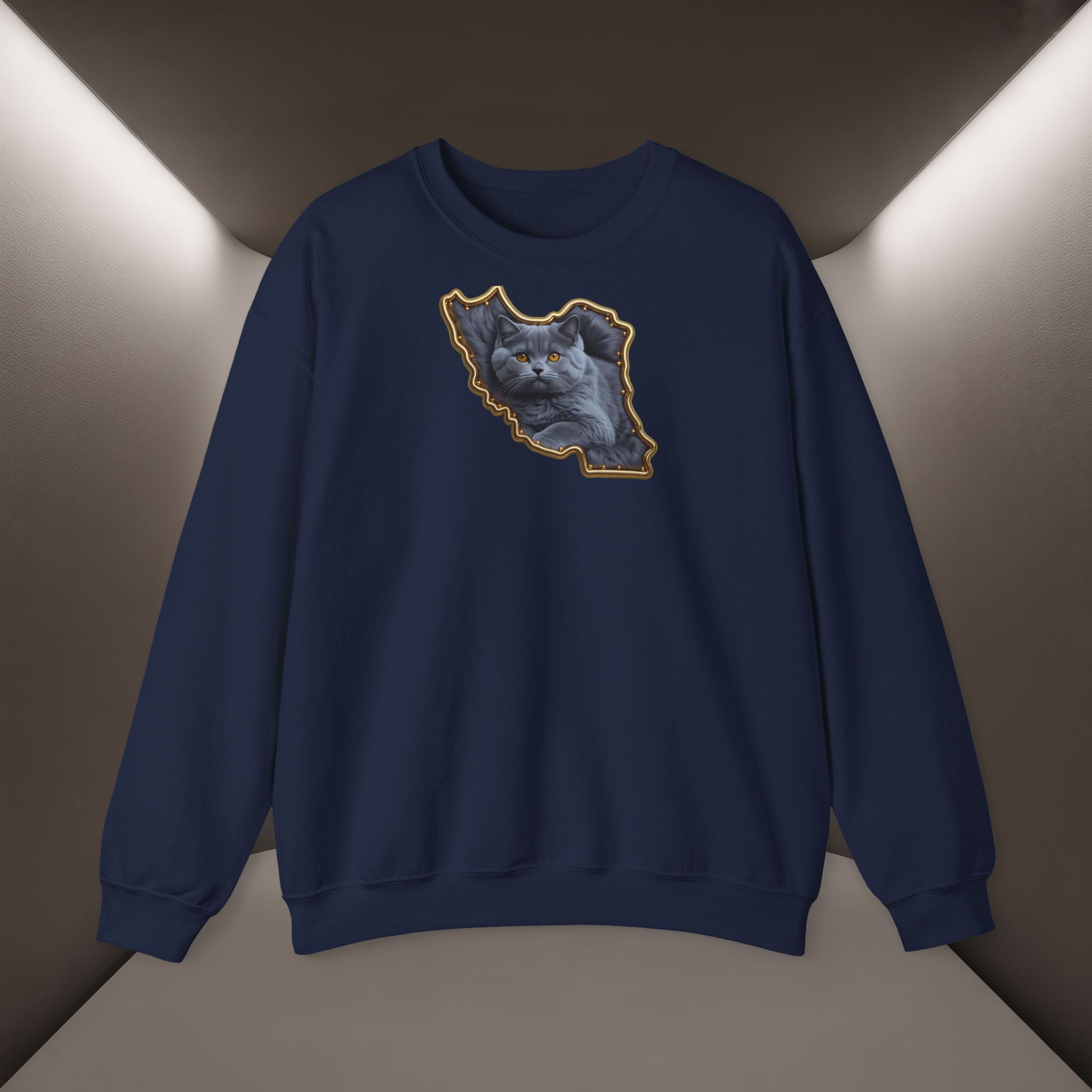 Persian cat & Persian Map Graphic Design Unisex Sweatshirt — Premium quality