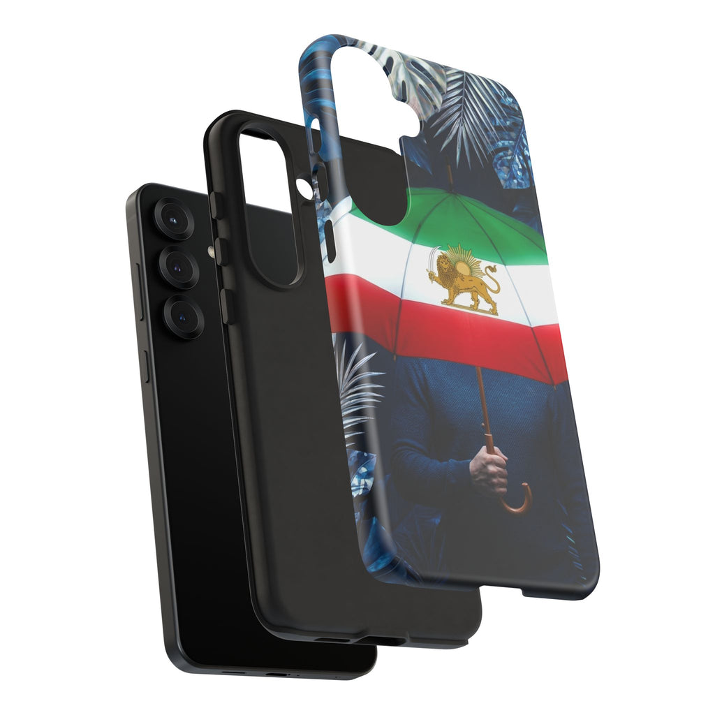 Iran Flag umbrella design phone Case